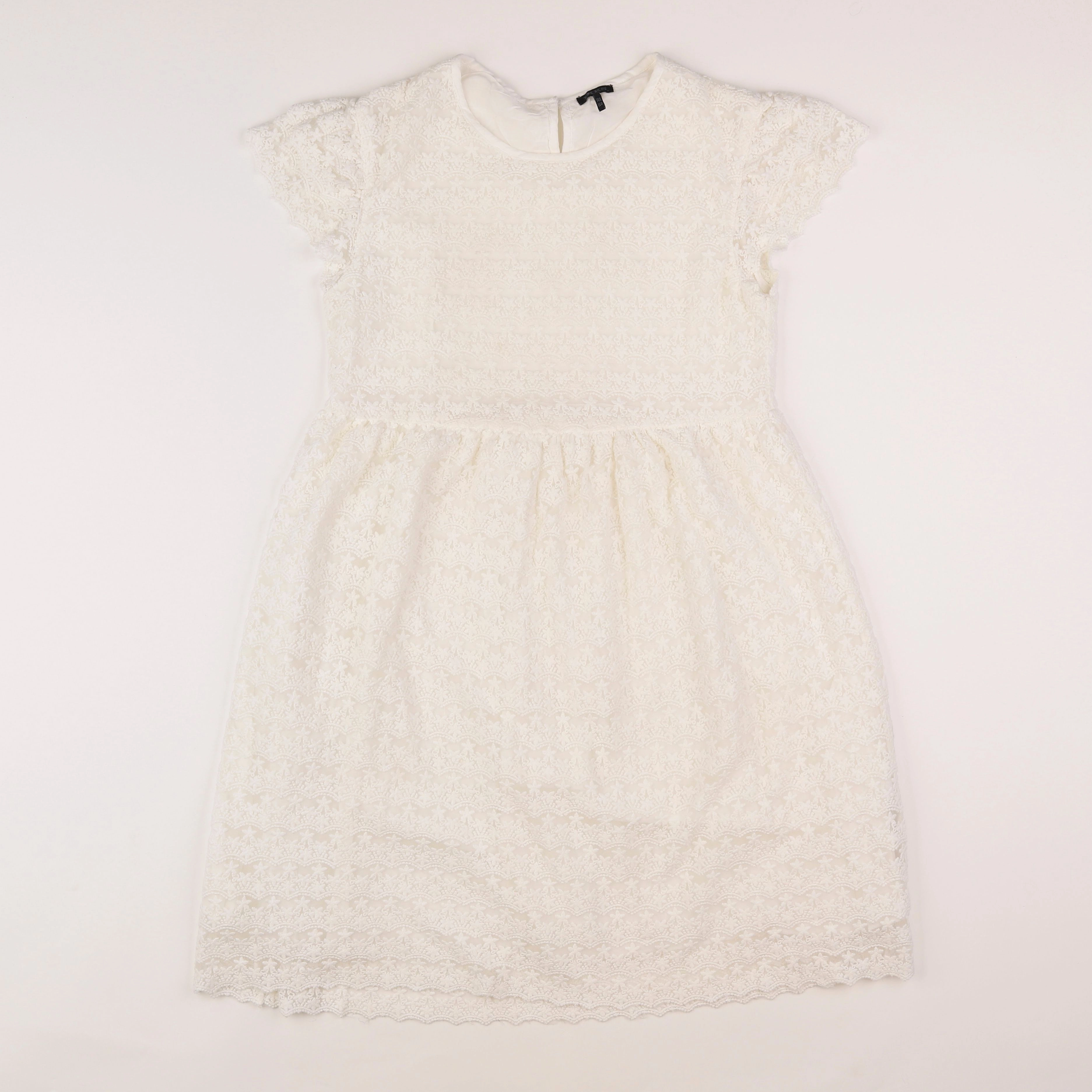 IKKS - robe blanc - 14 ans