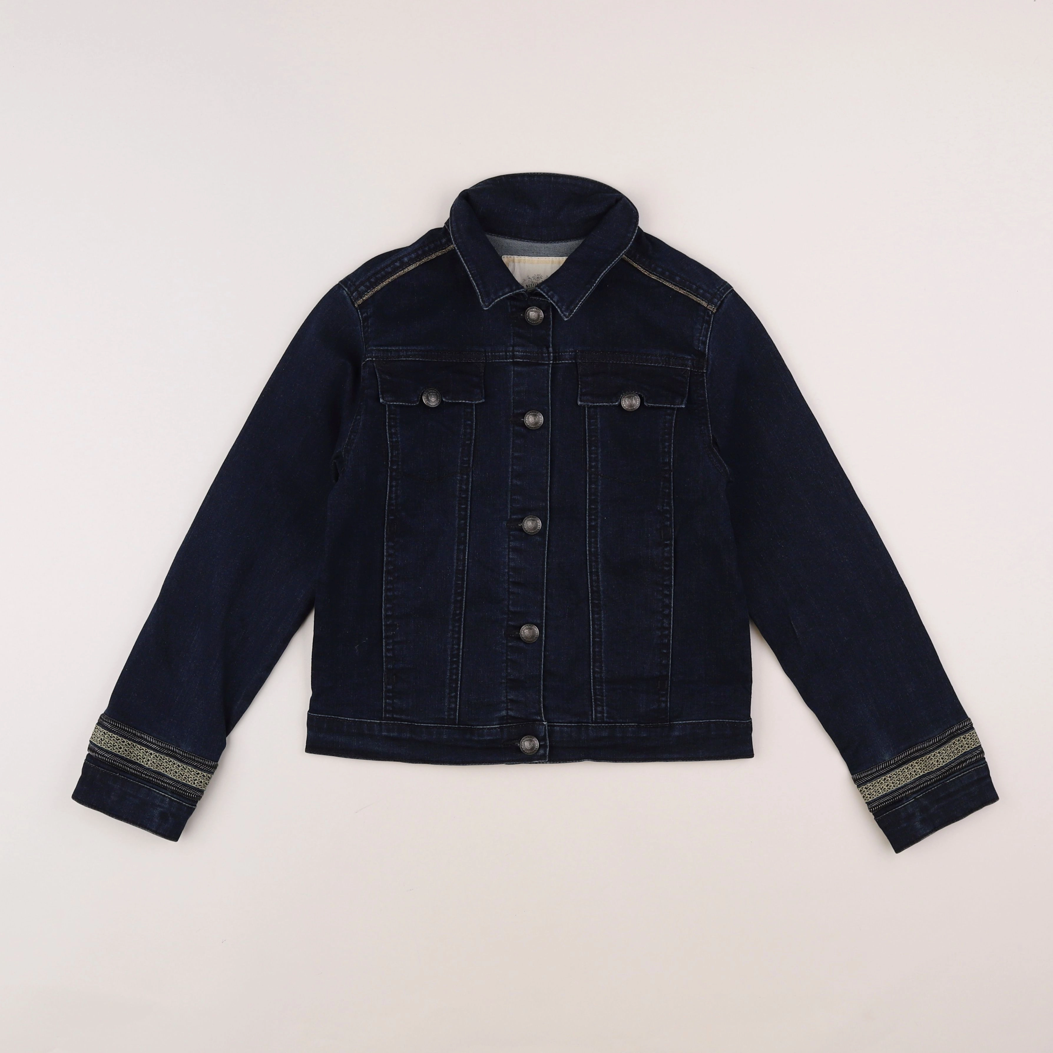 IKKS - veste bleu - 10 ans