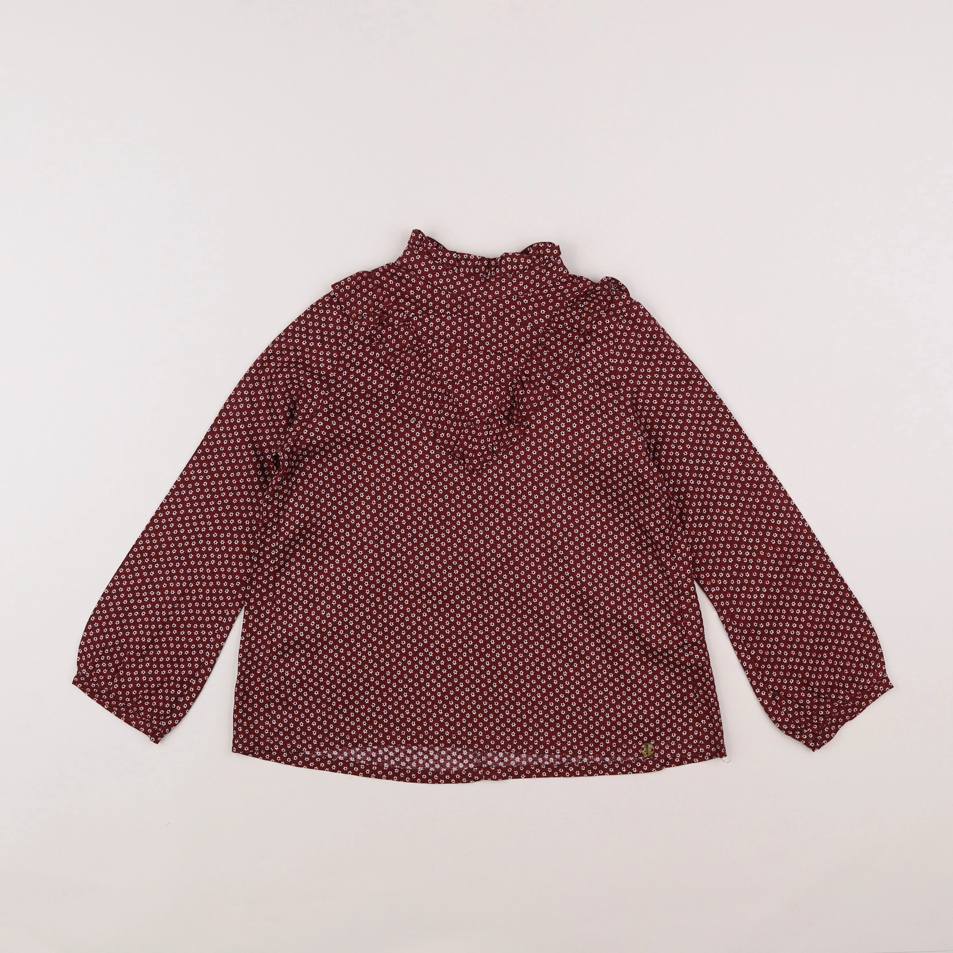 IKKS - blouse rouge - 6 ans
