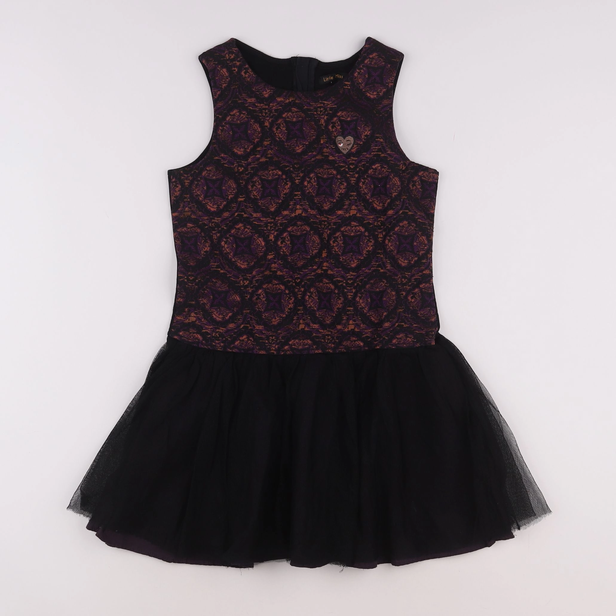 IKKS - robe noir - 10 ans