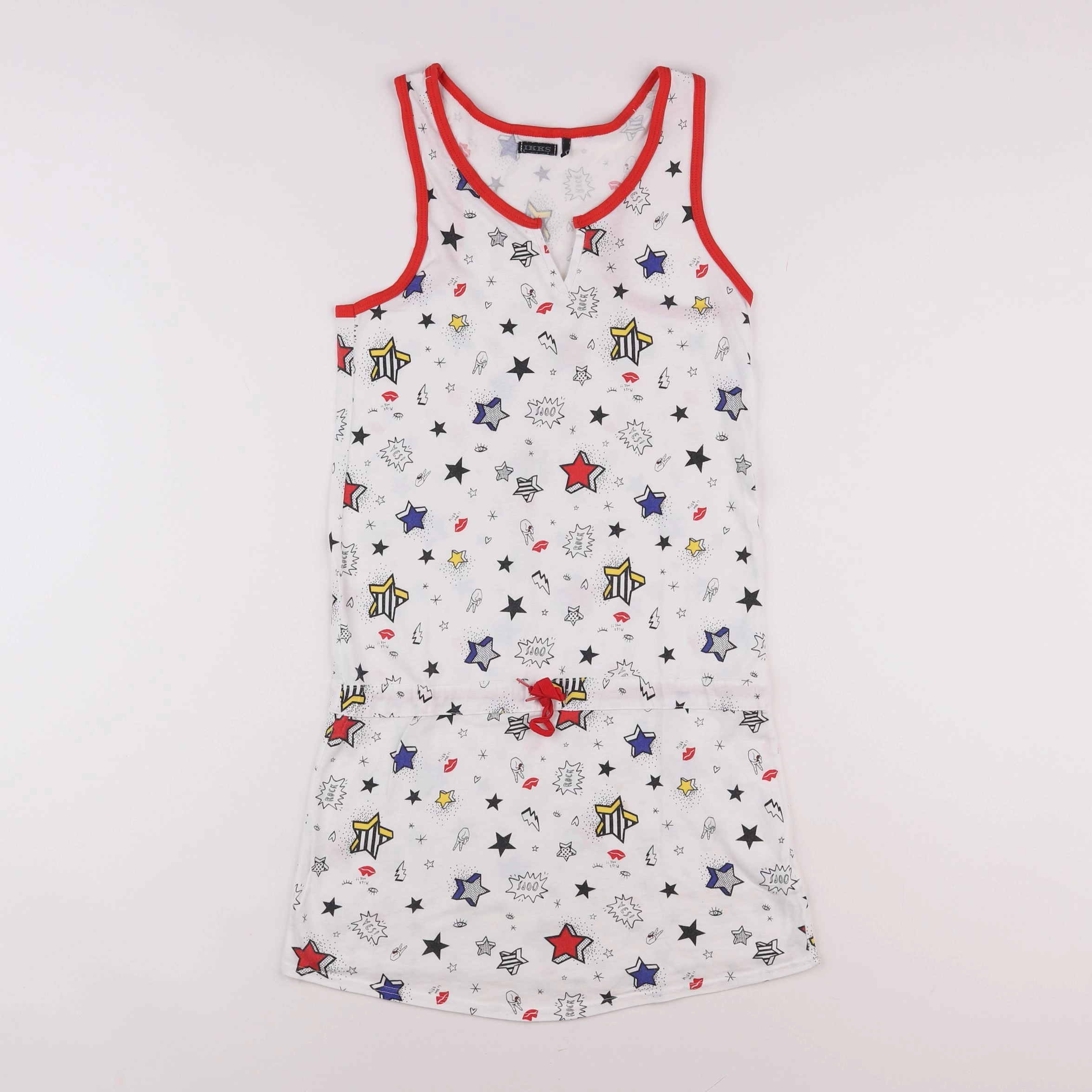 IKKS - robe blanc - 12 ans