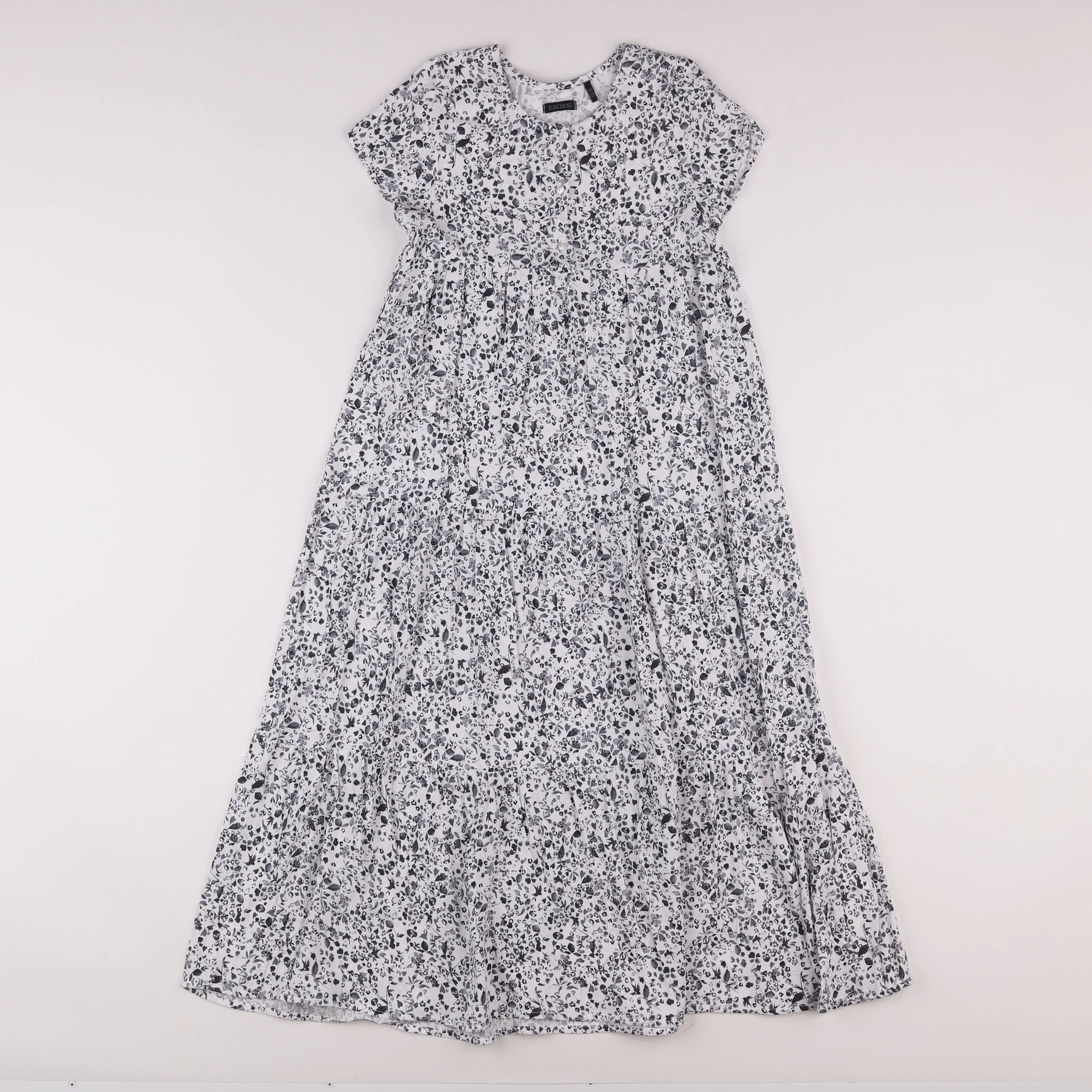 IKKS - robe bleu, blanc - 8 ans