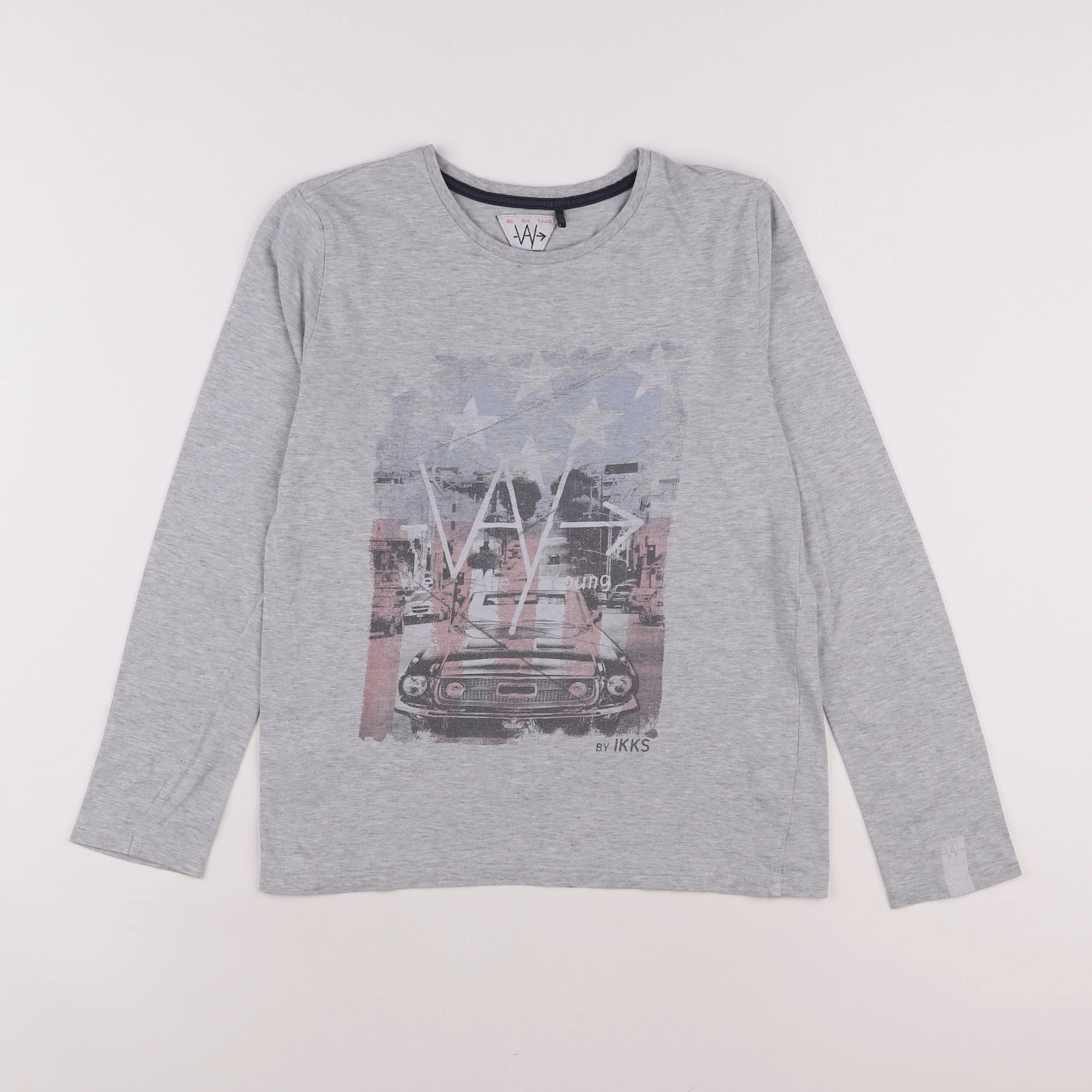 IKKS - tee-shirt gris - 12 ans