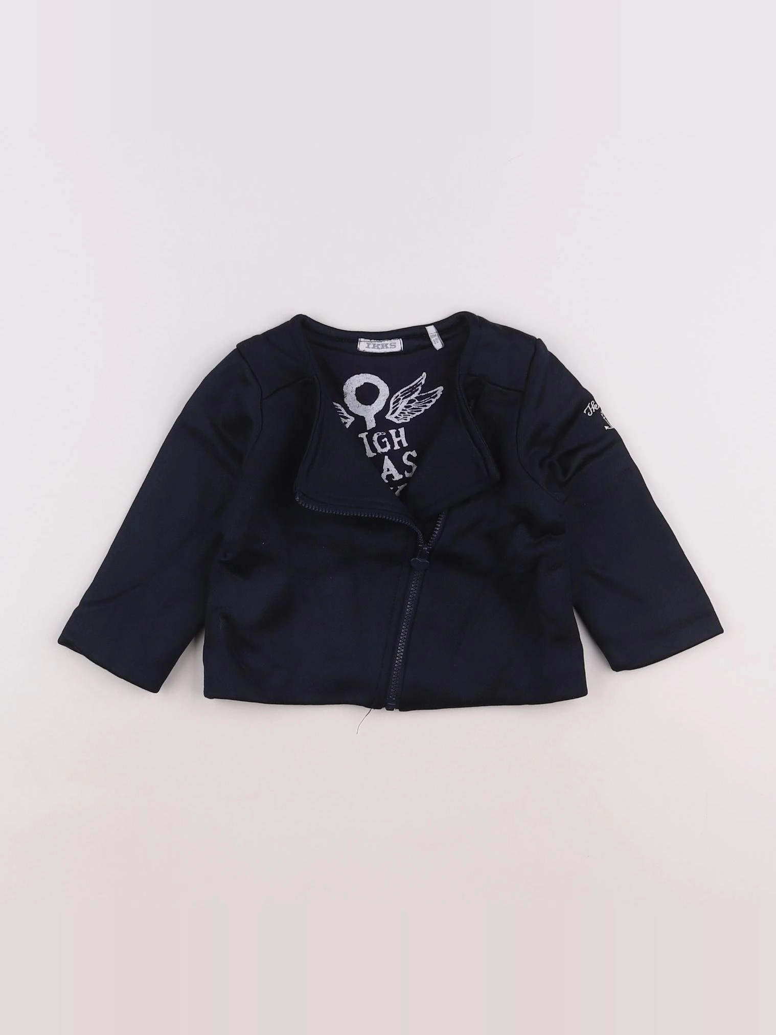 IKKS - veste bleu - 18 mois