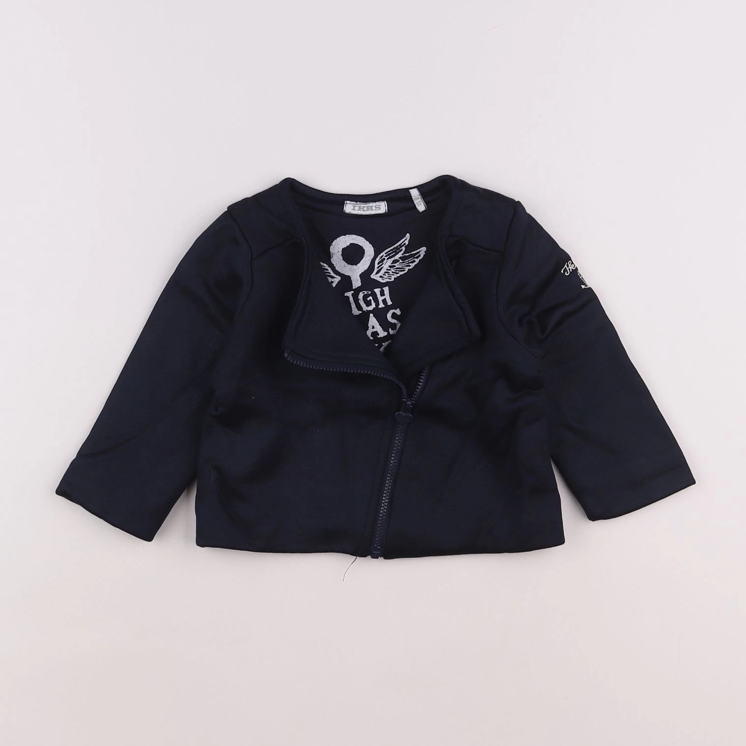 IKKS - veste bleu - 18 mois