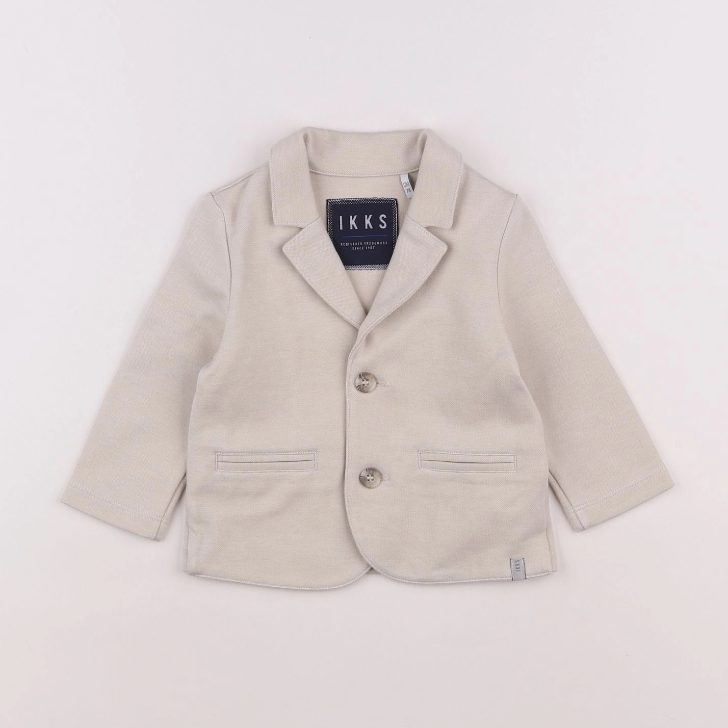IKKS - veste beige - 12 mois
