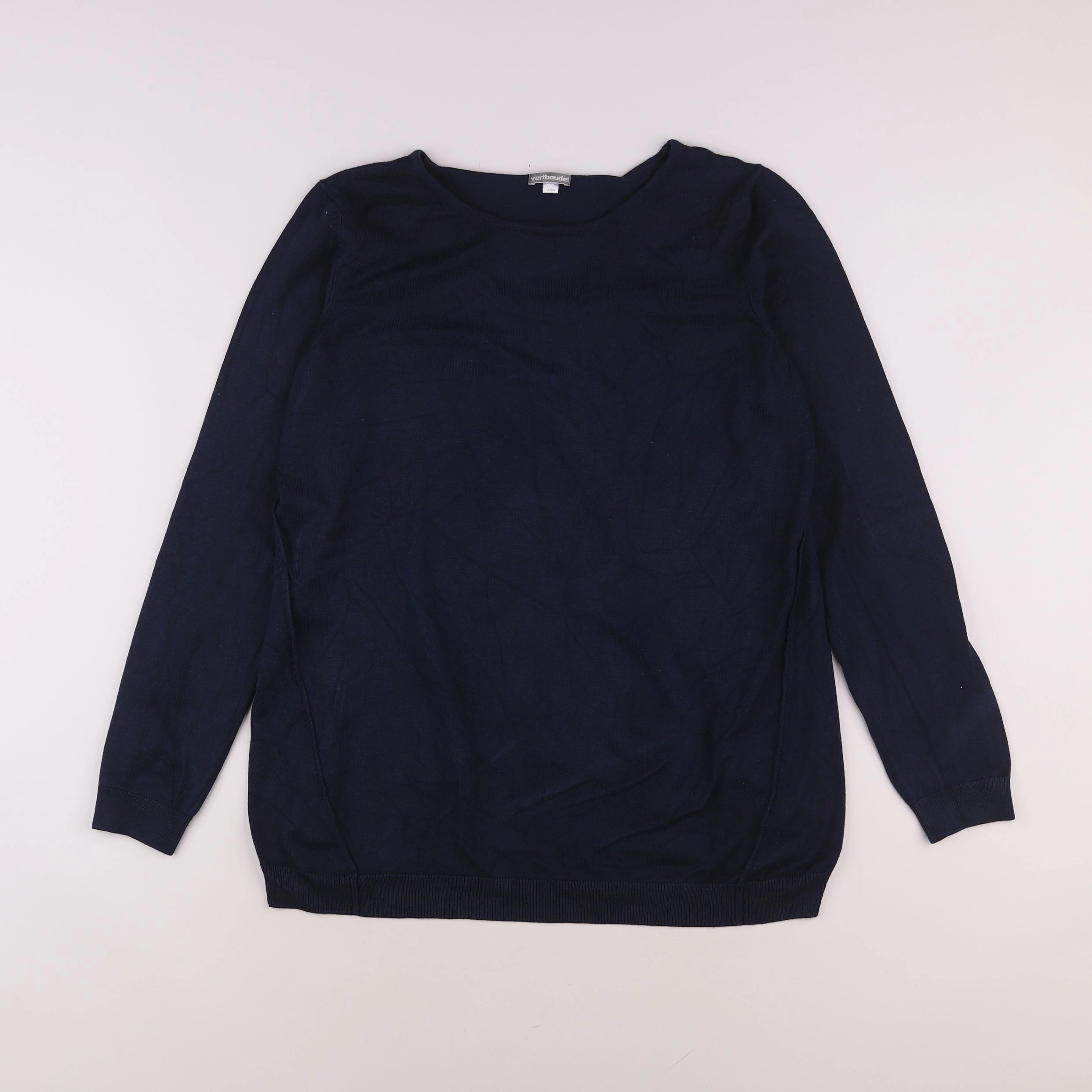 Vertbaudet - pull grossesse bleu - 42 à 44