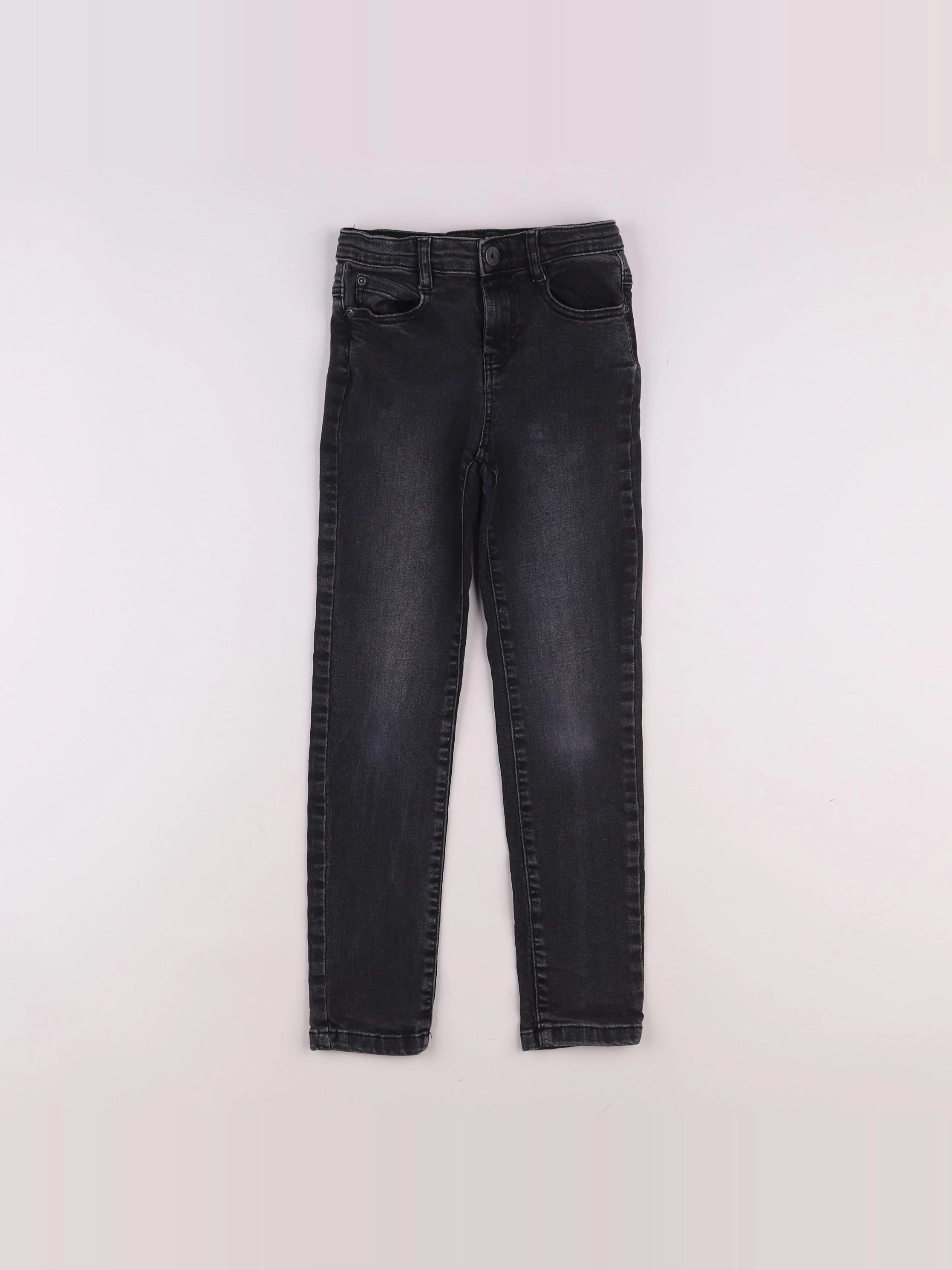 Vertbaudet - jean gris - 8 ans