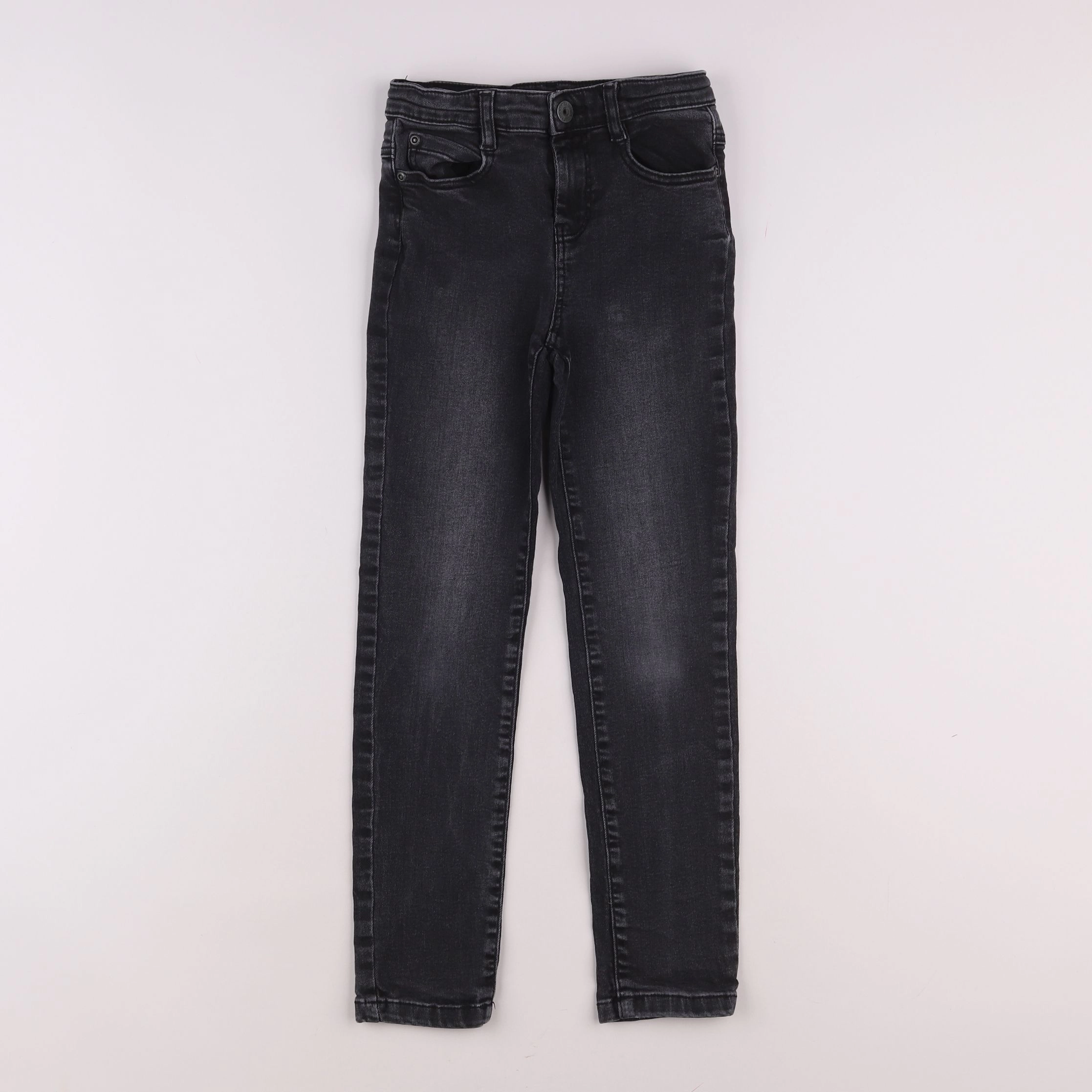 Vertbaudet - jean gris - 8 ans