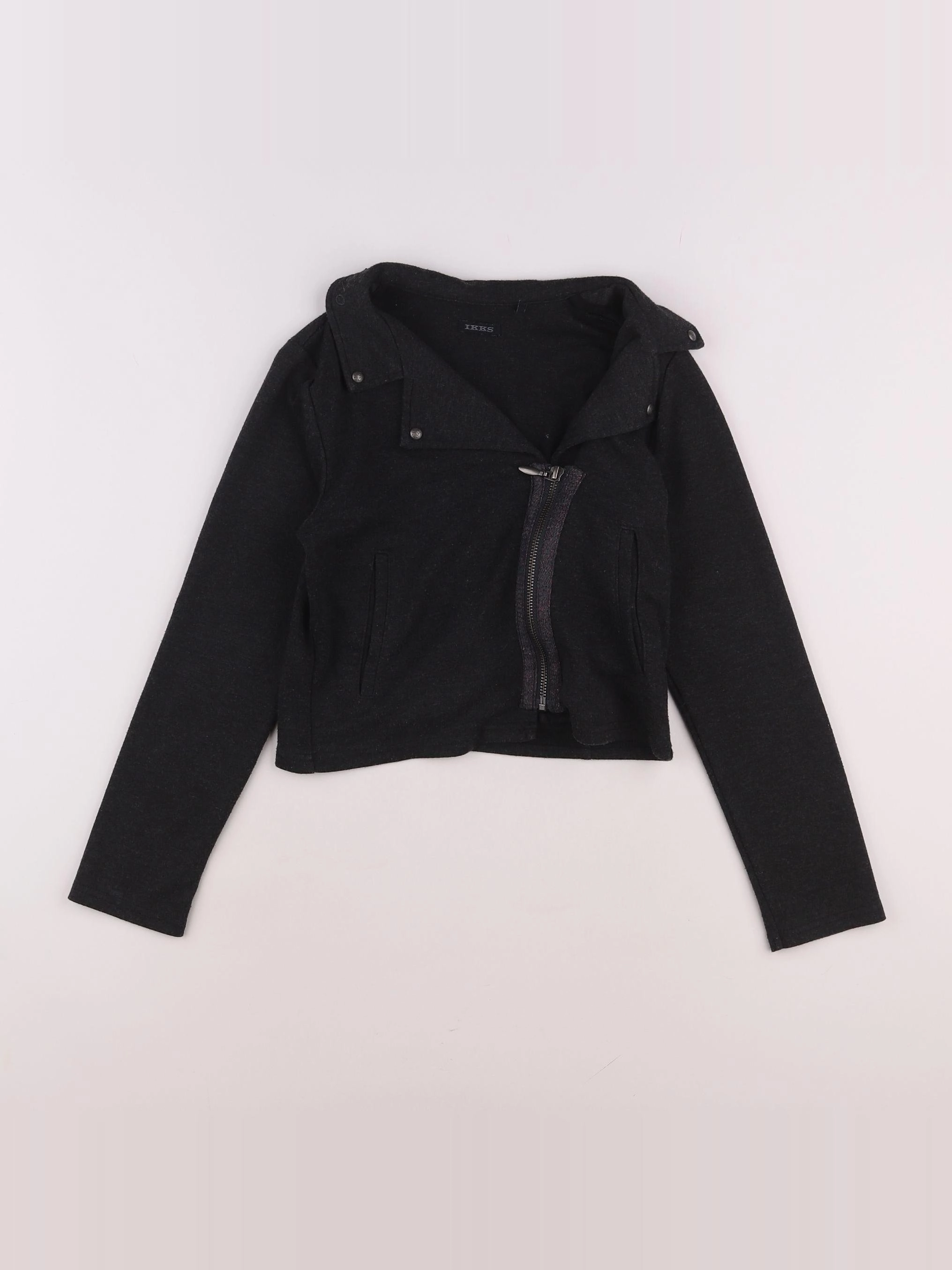 IKKS - sweat gris - 10 ans