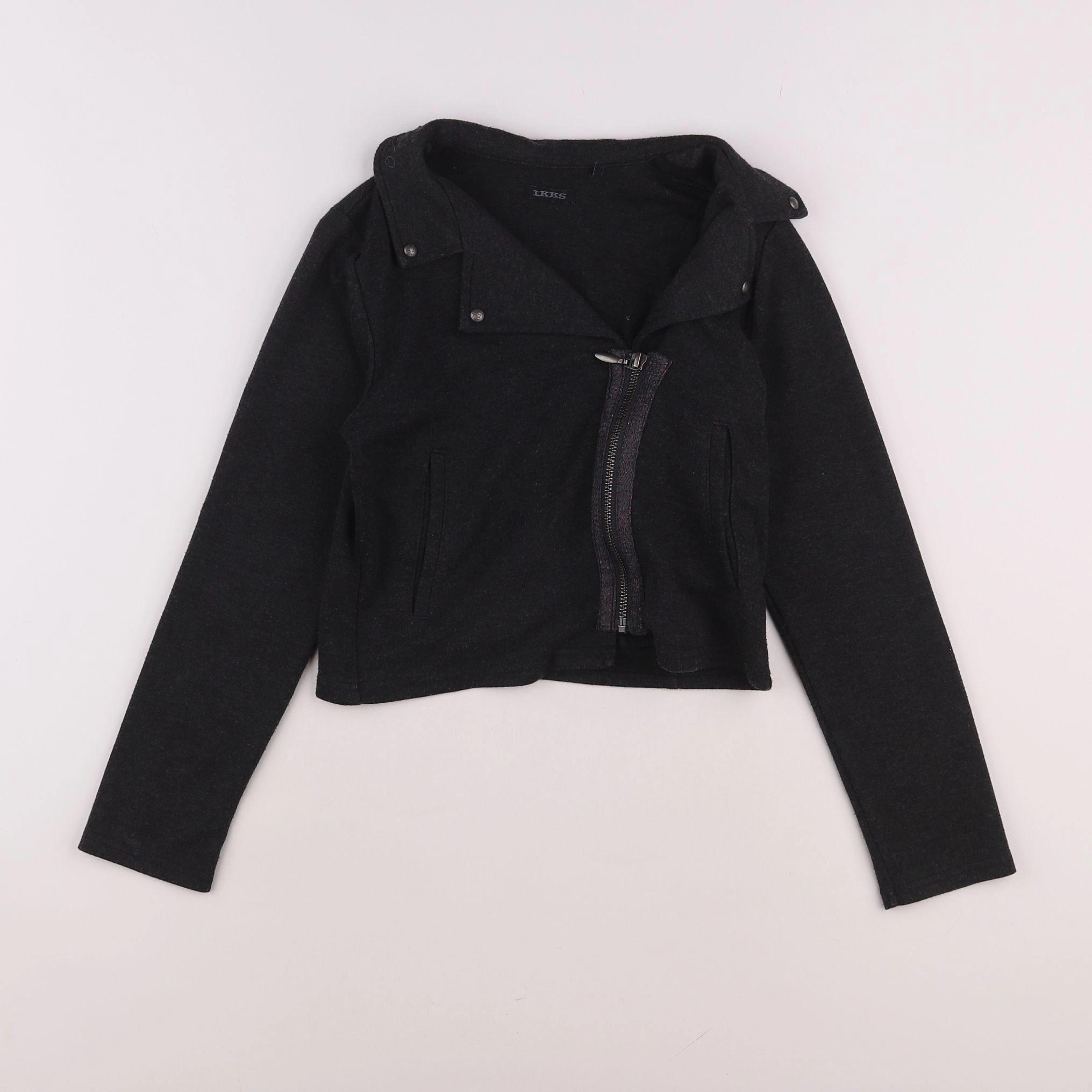 IKKS - sweat gris - 10 ans