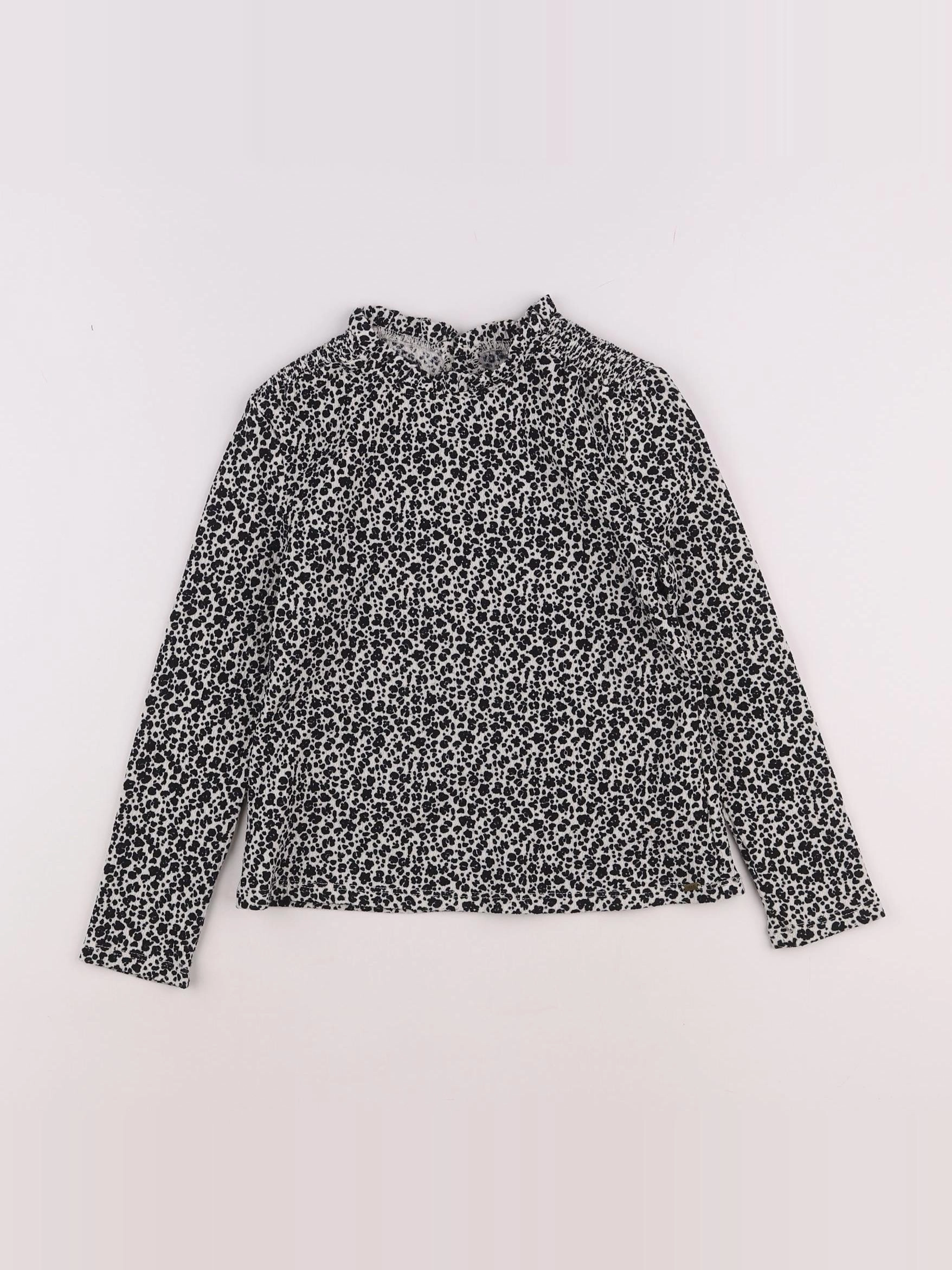 IKKS - tee-shirt beige, noir - 6 ans