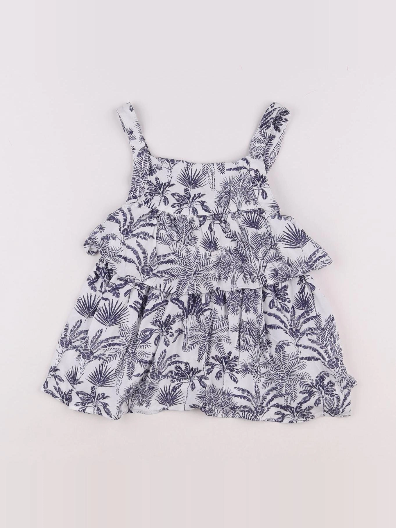 IKKS - blouse bleu, blanc - 6 ans
