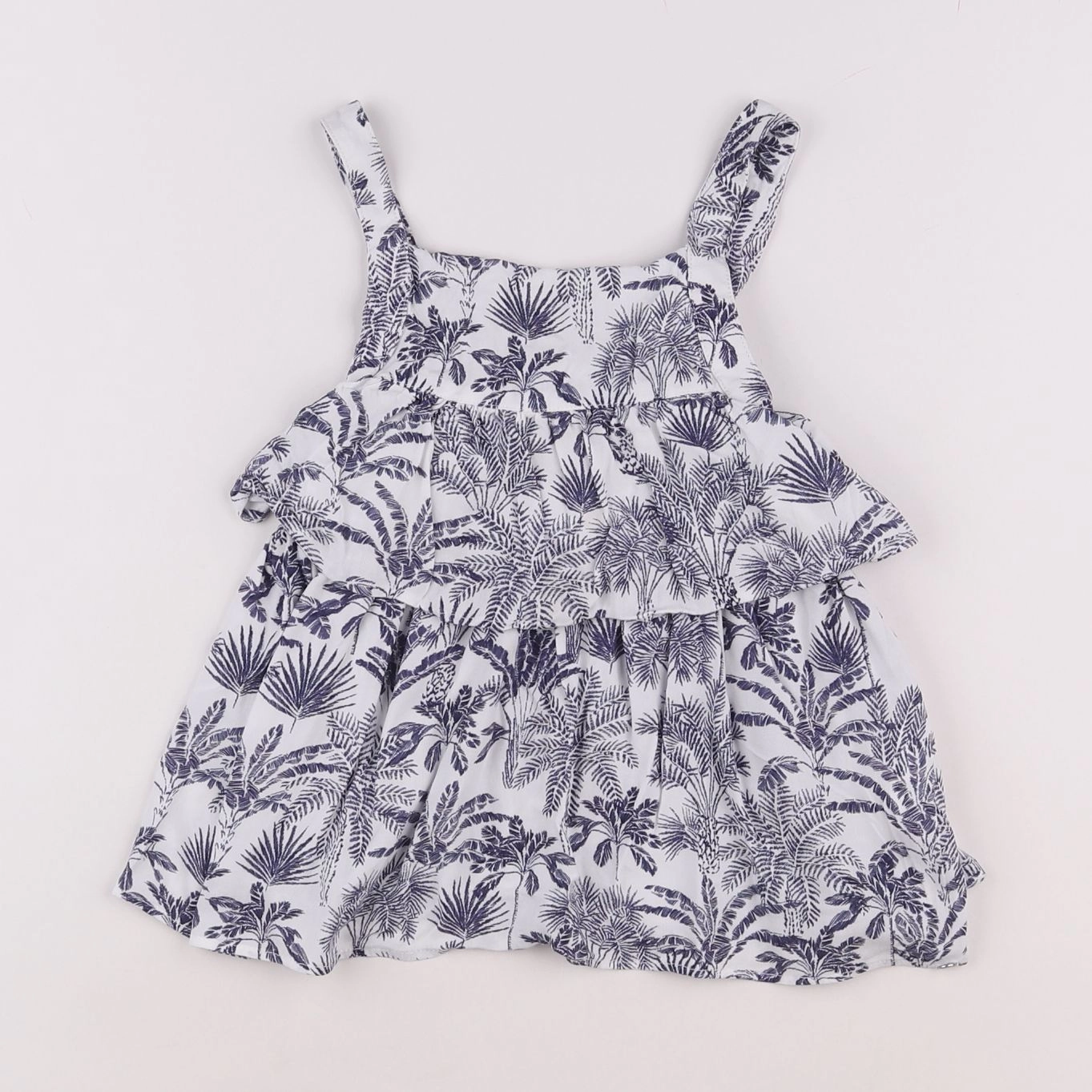 IKKS - blouse bleu, blanc - 6 ans