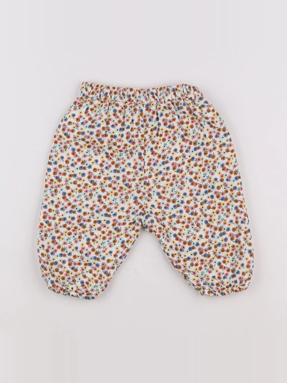 Boutchou - pantalon doublé multicolore - 3 mois