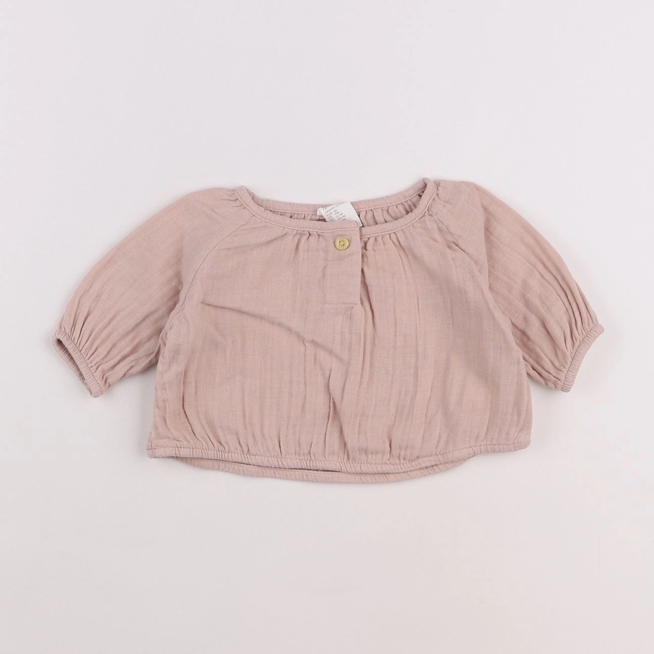 H&M - blouse rose - 0/1 mois