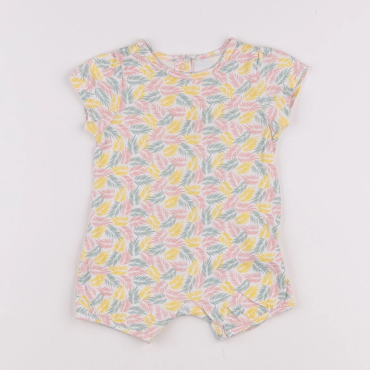 Vertbaudet - combinaison multicolore - 3 mois