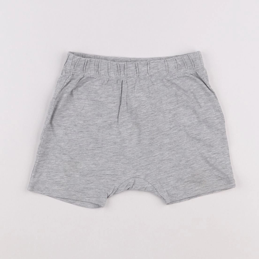 H&M - short gris - 9/12 mois