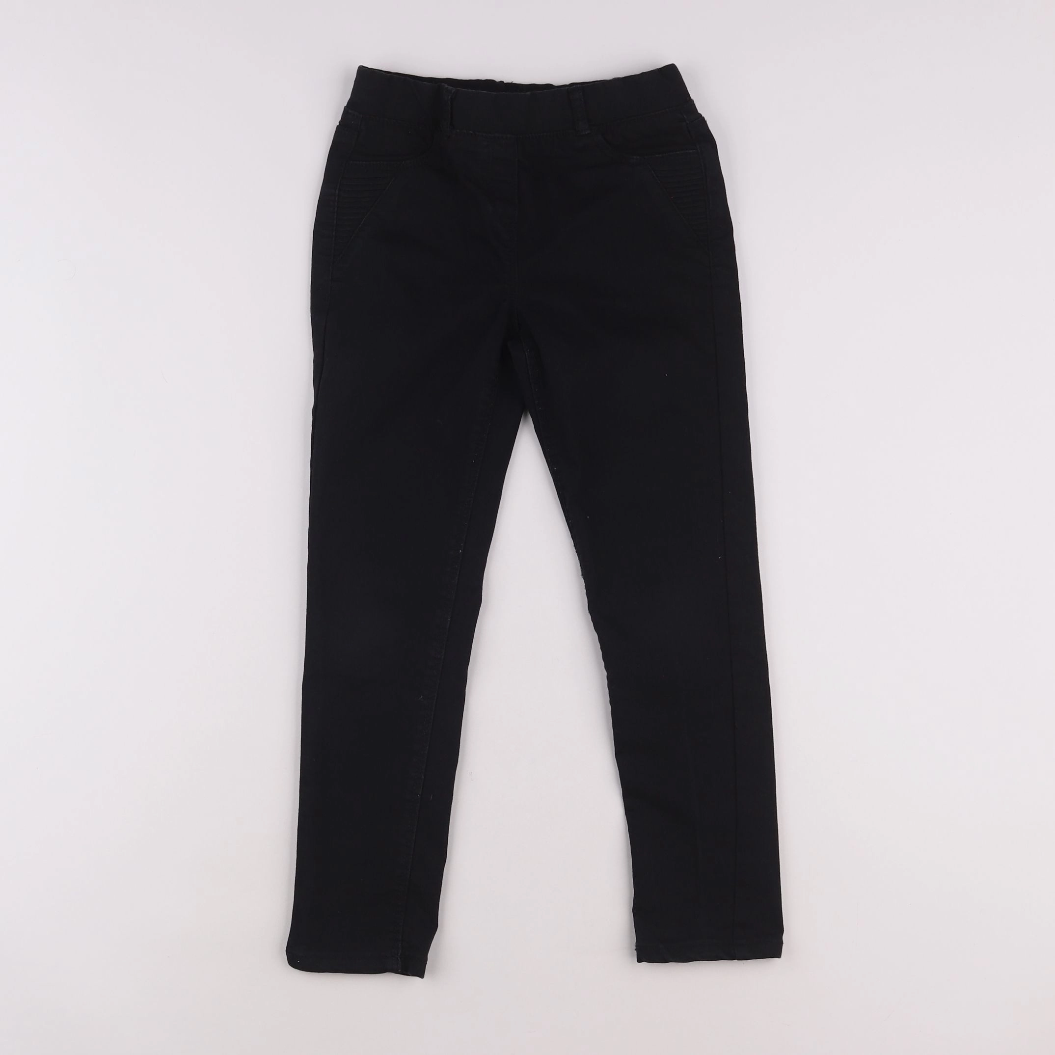 Vertbaudet - jegging noir - 8 ans