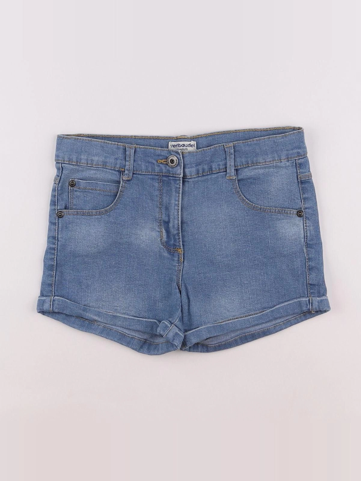 Vertbaudet - short bleu - 10 ans