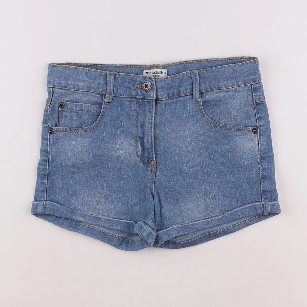 Vertbaudet - short bleu - 10 ans