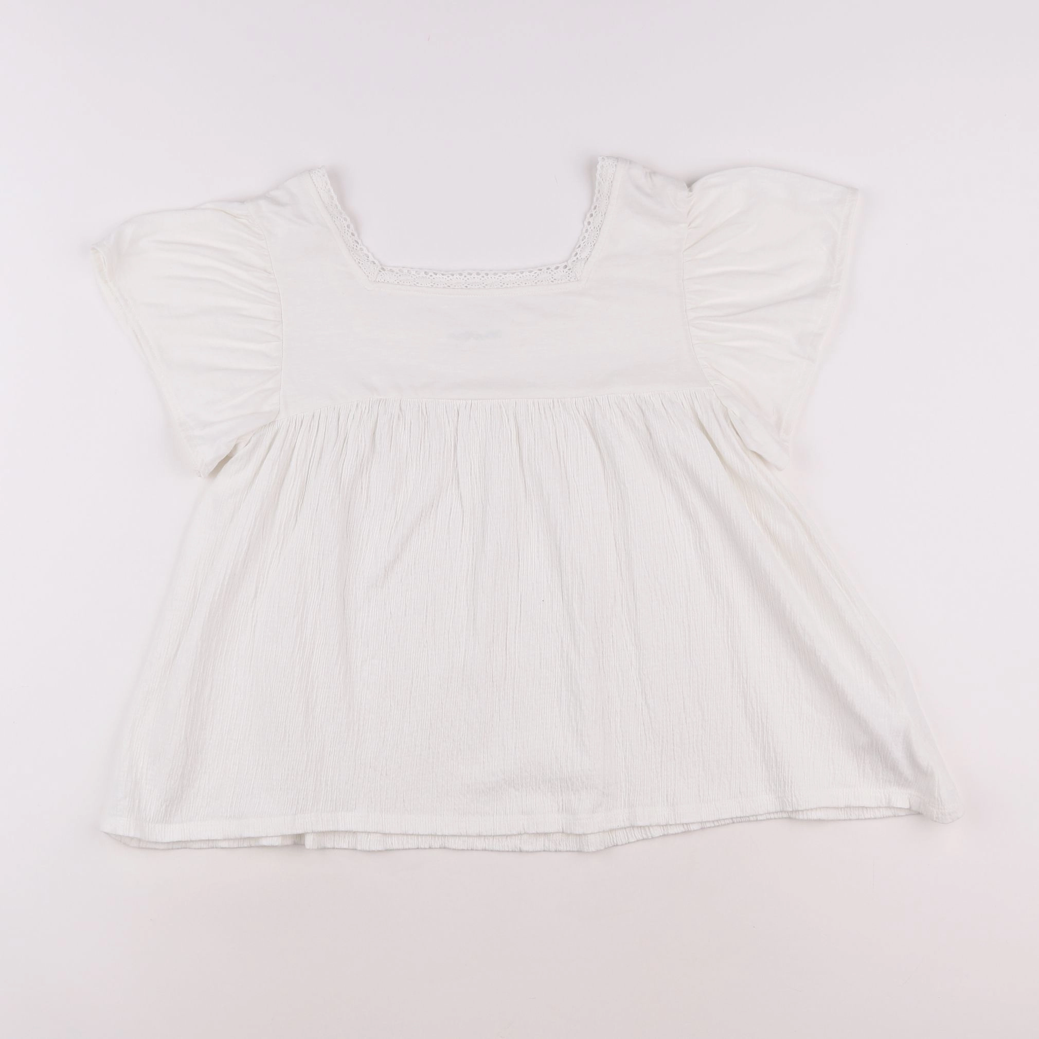 Vertbaudet - blouse blanc - 12 ans