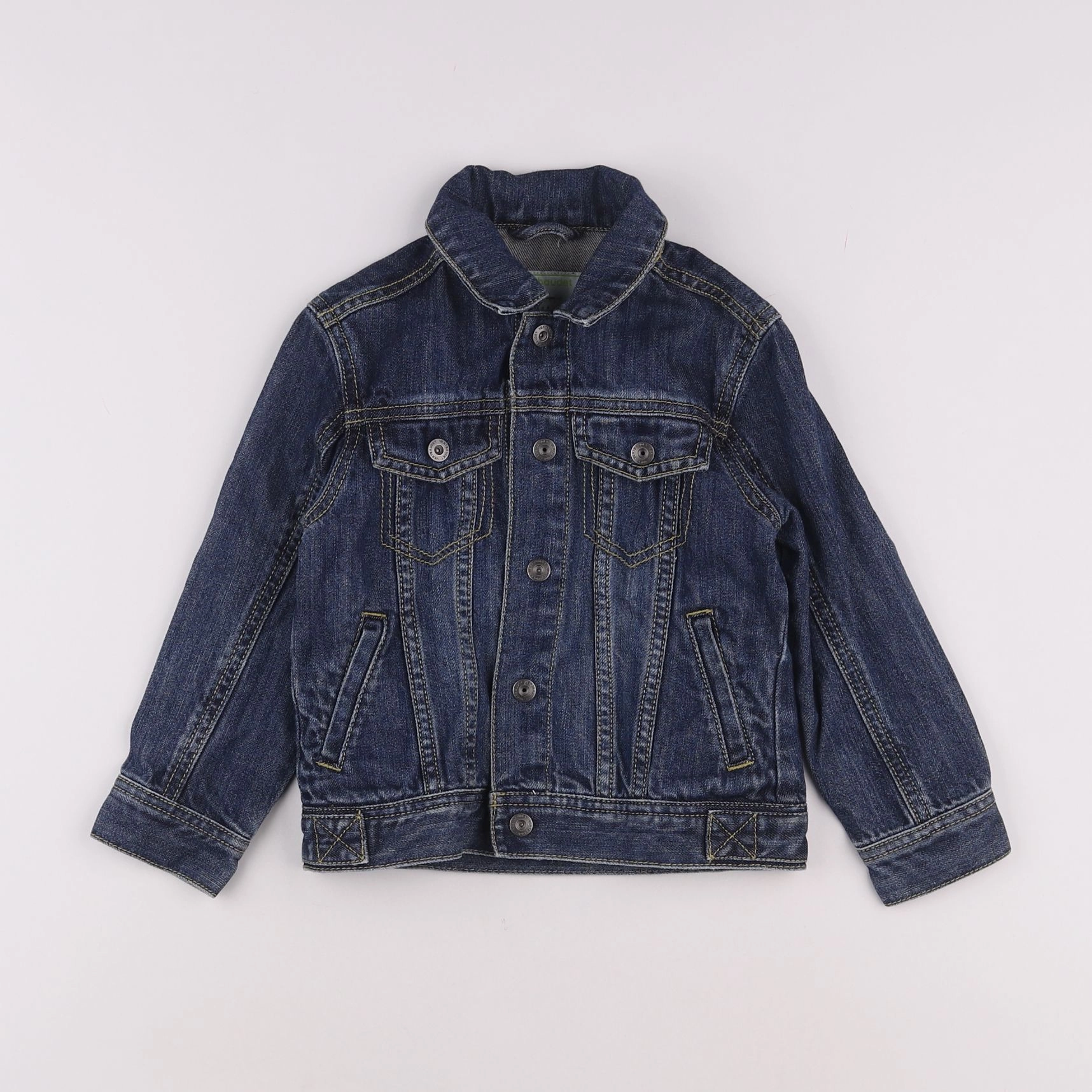 Vertbaudet - veste bleu - 4 ans