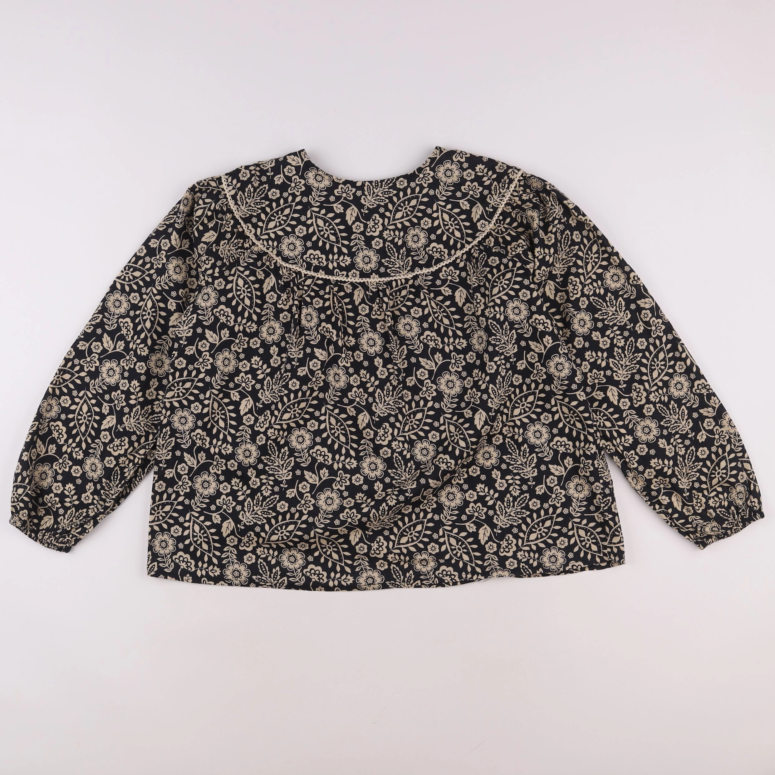Vertbaudet - blouse noir - 12 ans