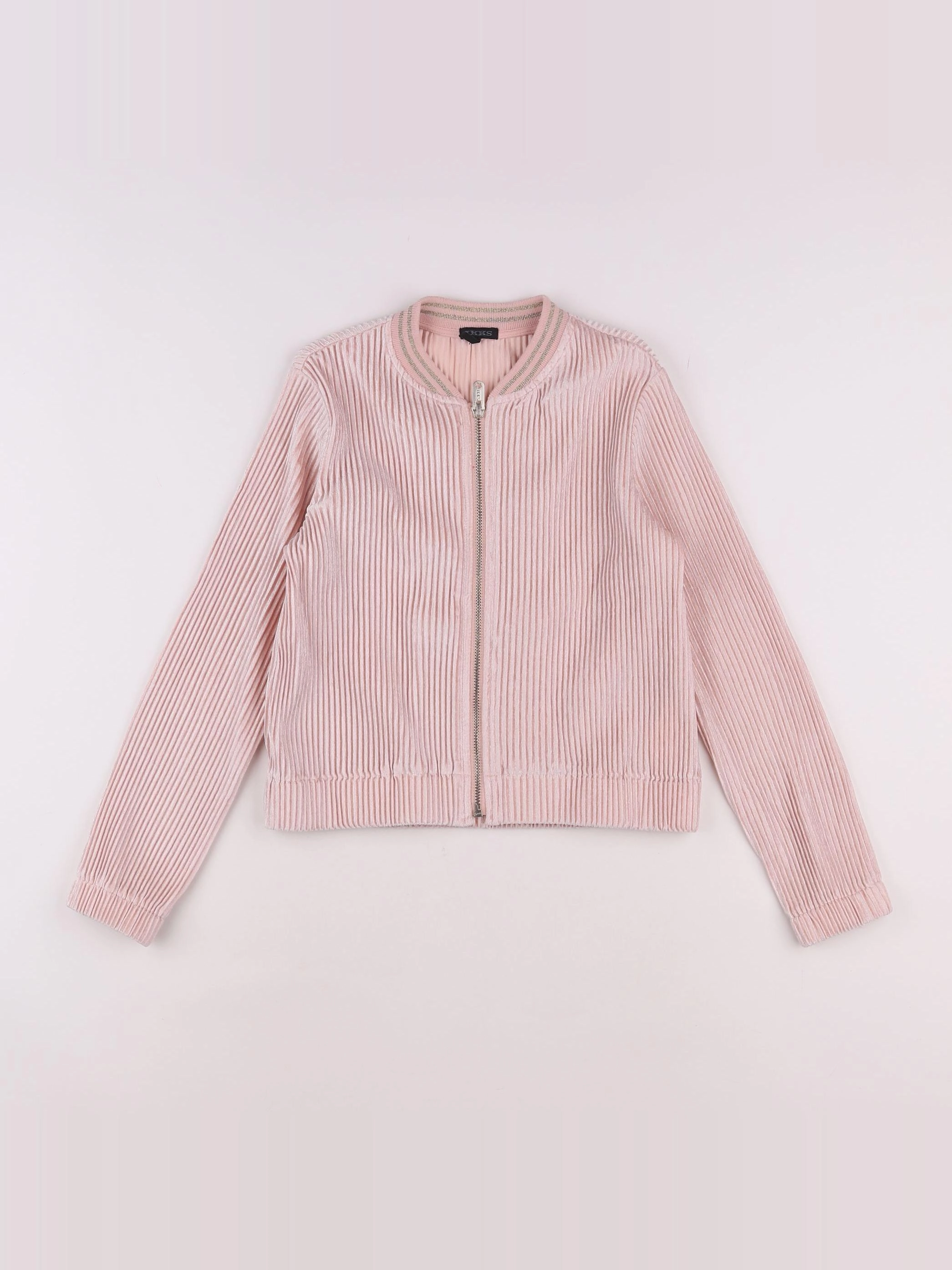 IKKS - veste rose - 10 ans