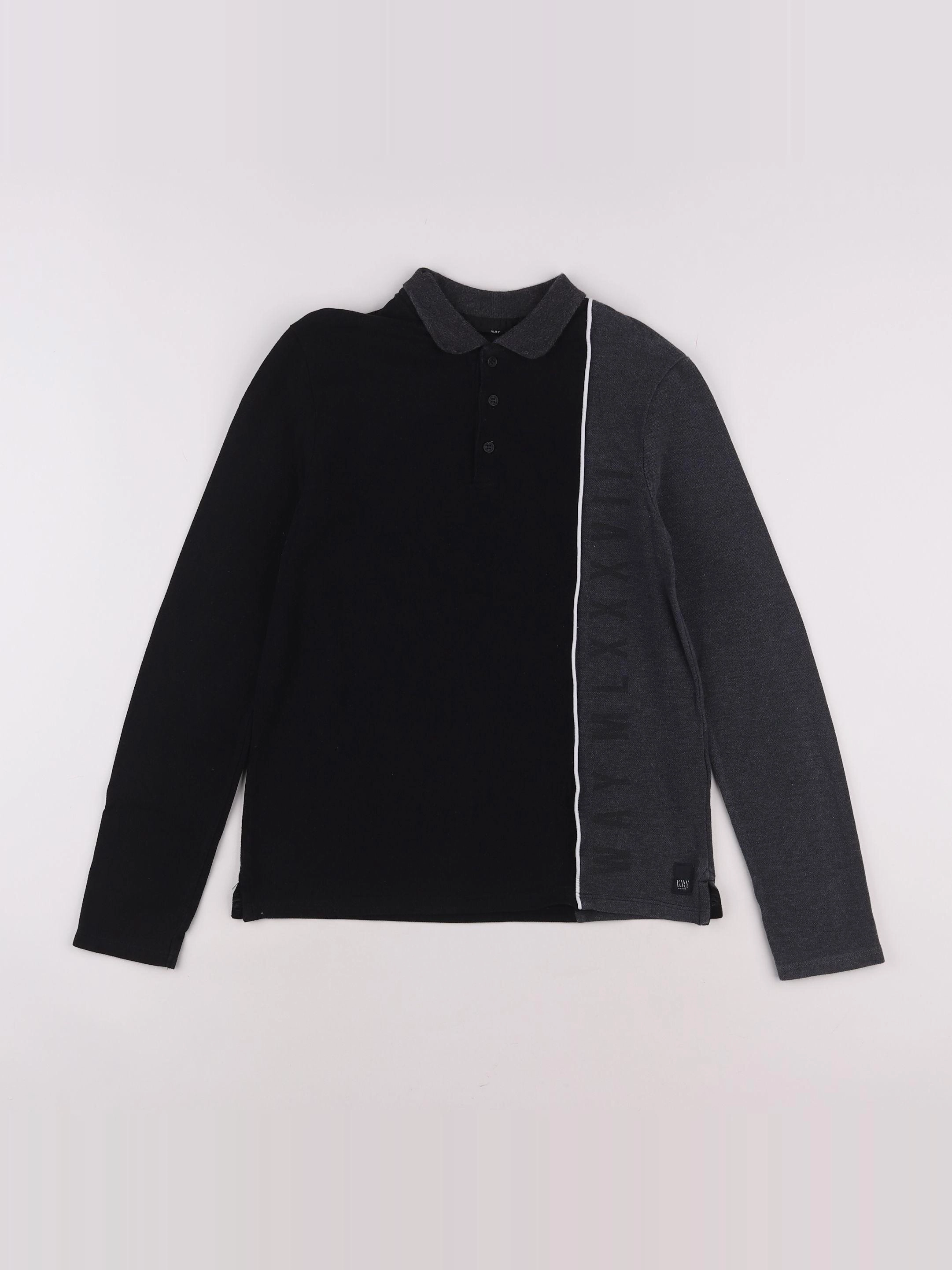 IKKS - polo gris - 12 ans