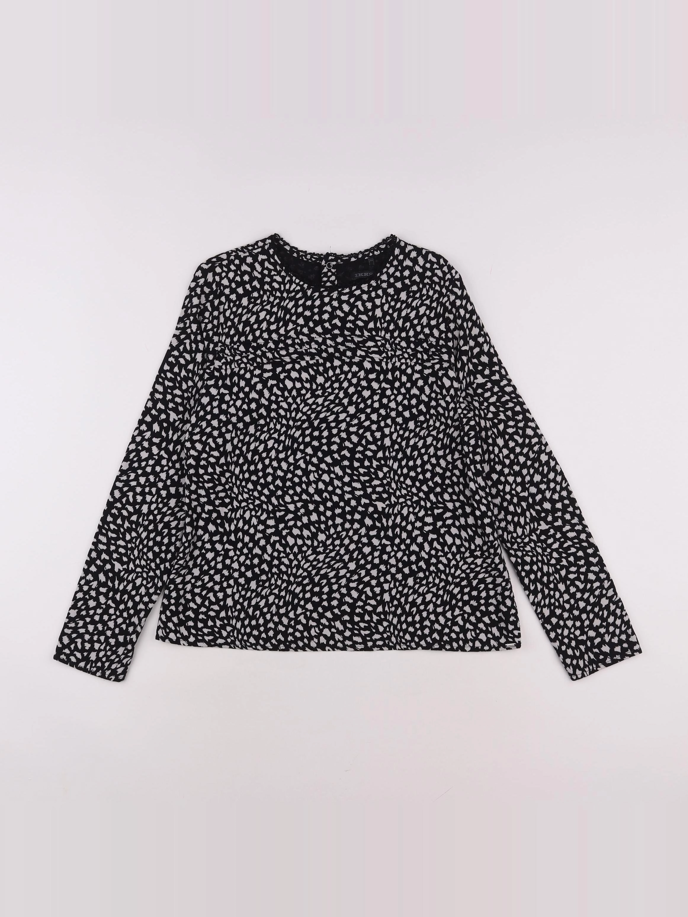IKKS - blouse noir - 12 ans