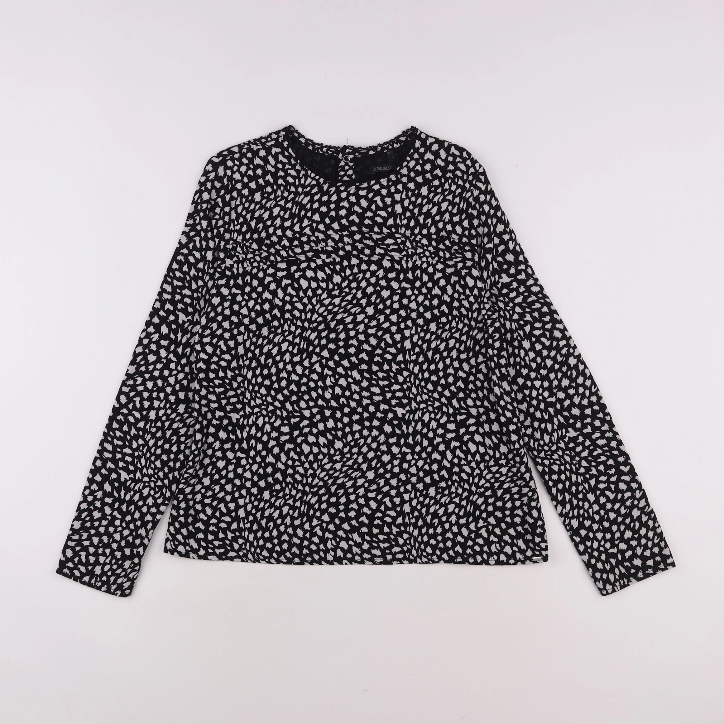 IKKS - blouse noir - 12 ans