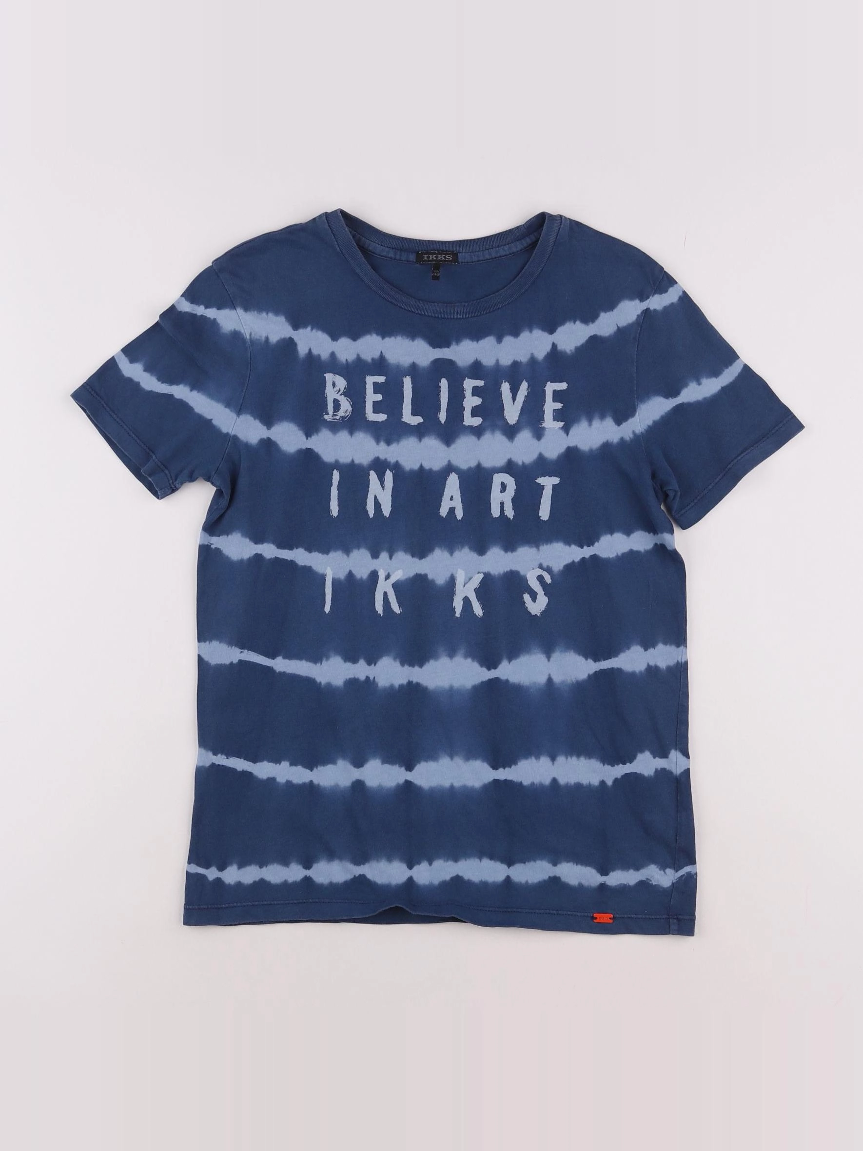 IKKS - tee-shirt bleu - 10 ans