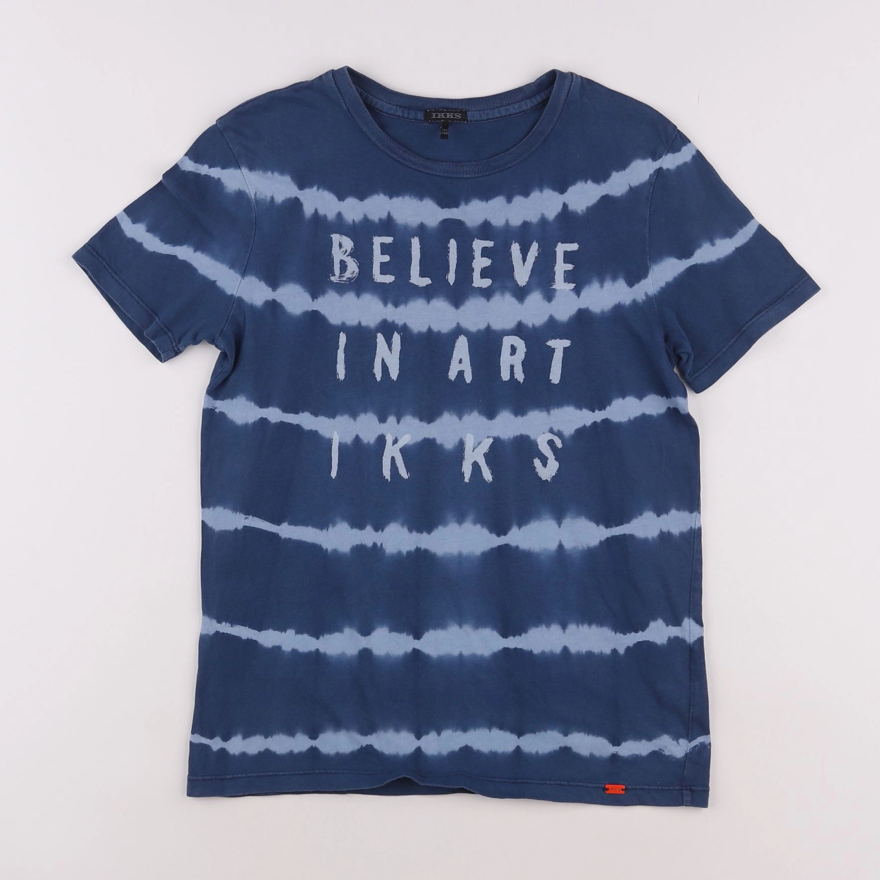 IKKS - tee-shirt bleu - 10 ans
