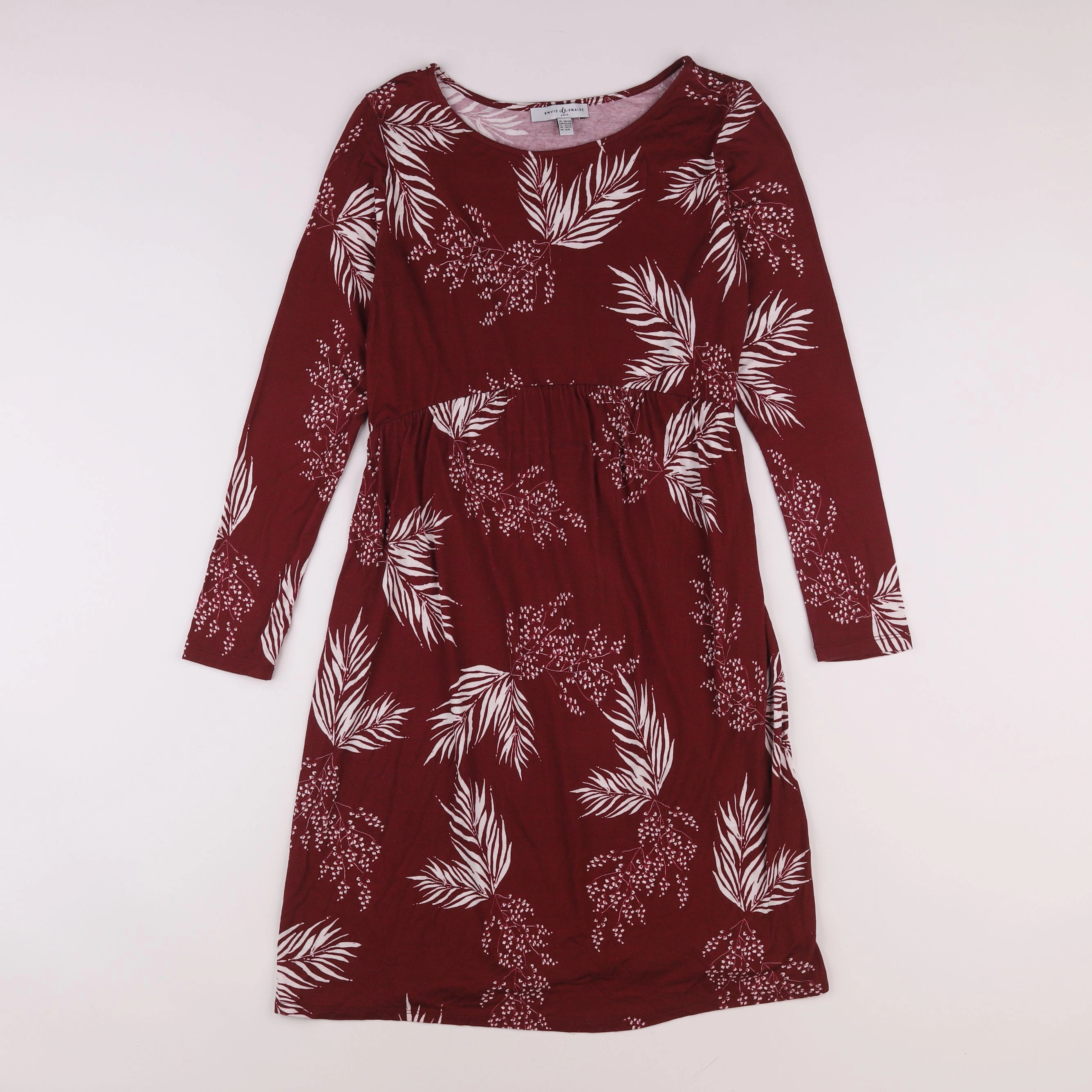 Envie de fraise - robe grossesse blanc, rose - 38 à 40