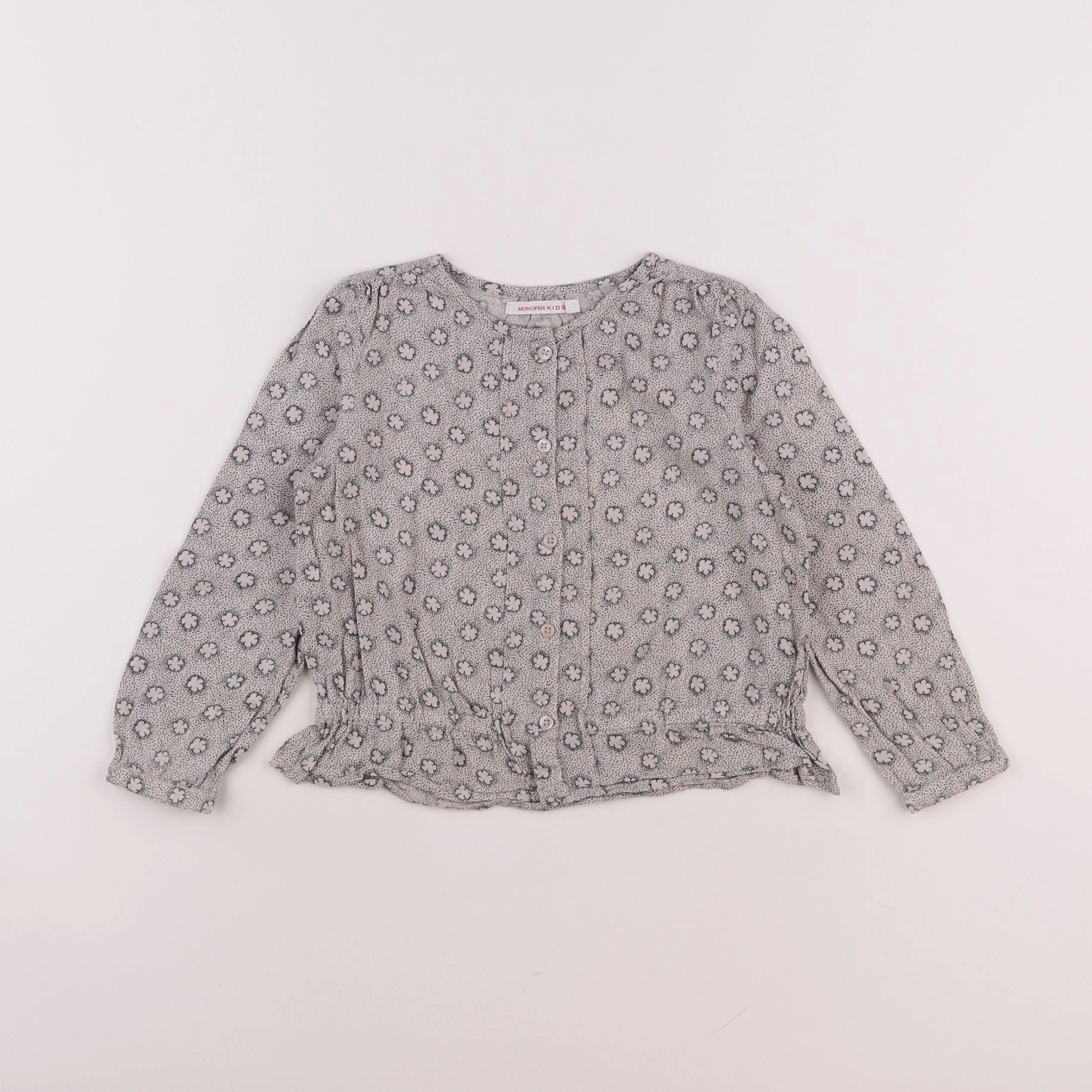 Monoprix - blouse rose - 4 ans