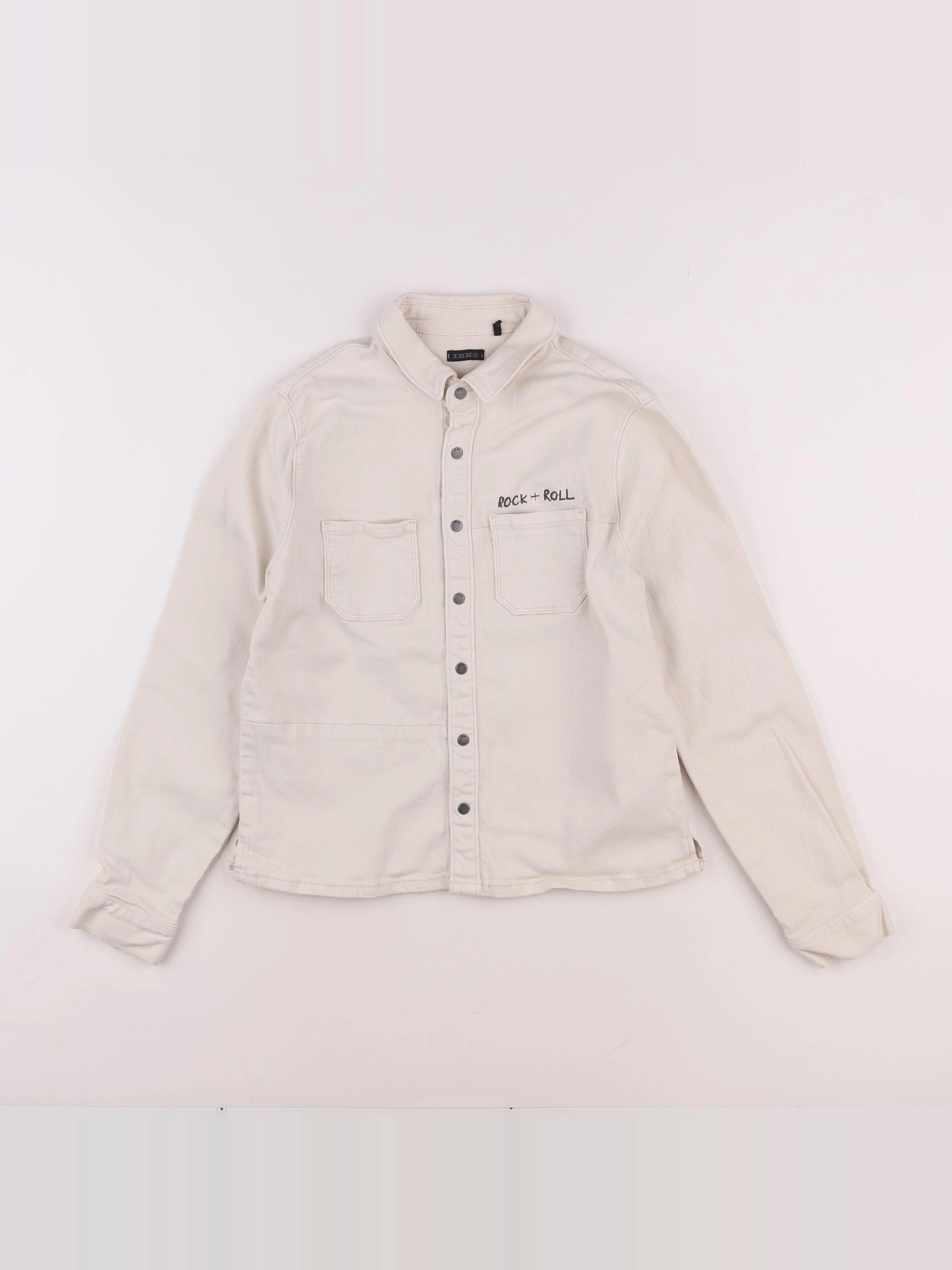 IKKS - veste beige - 10 ans