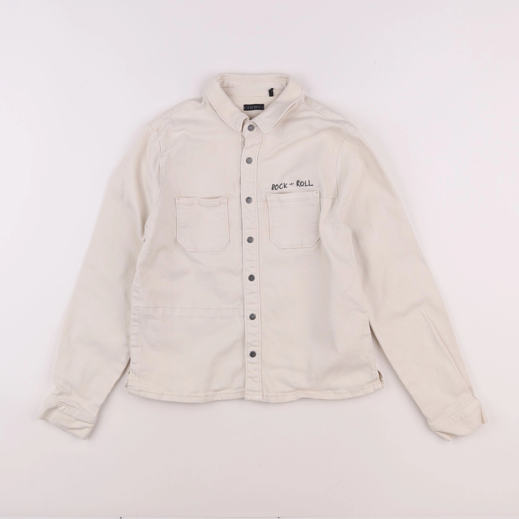 IKKS - veste beige - 10 ans