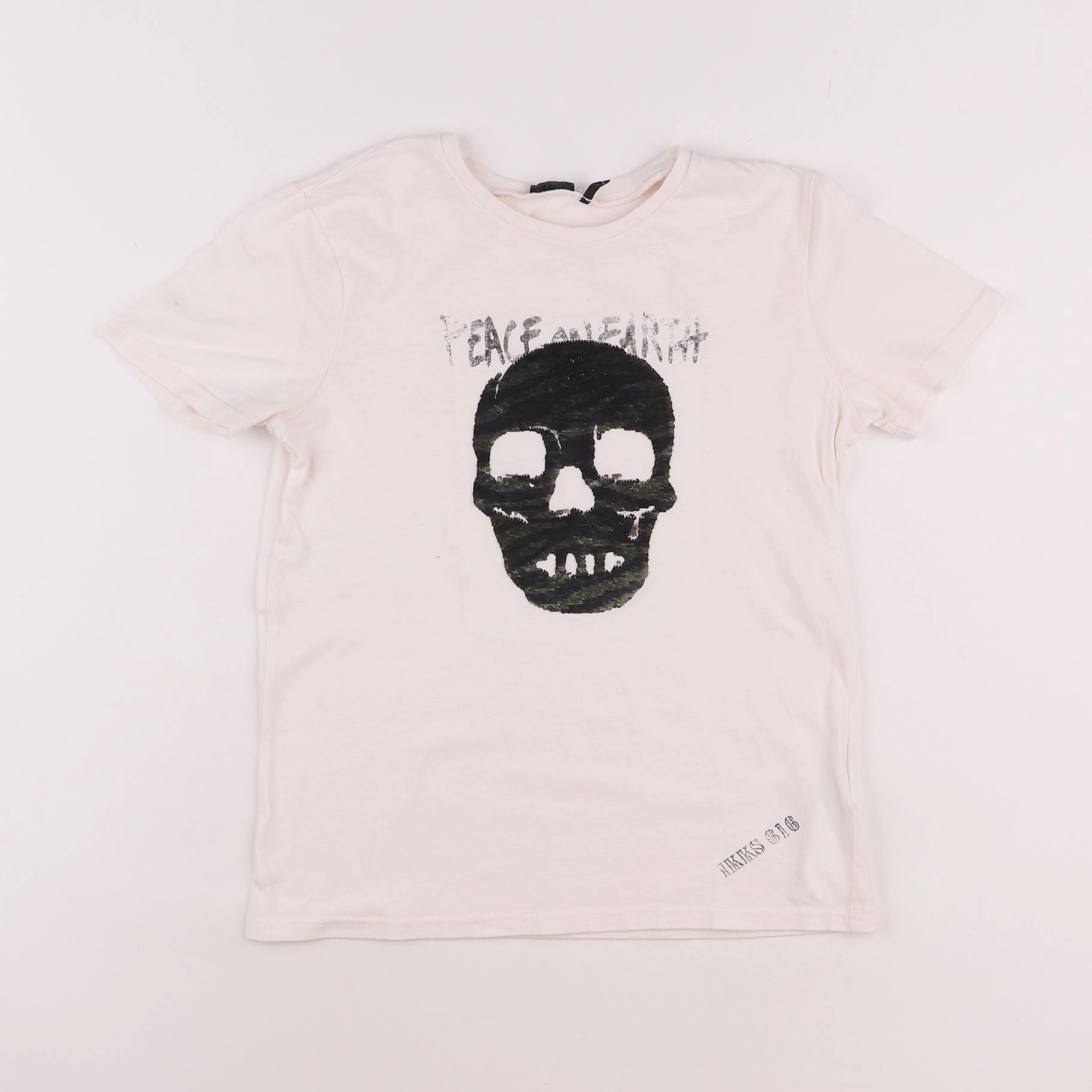 IKKS - tee-shirt blanc - 10 ans