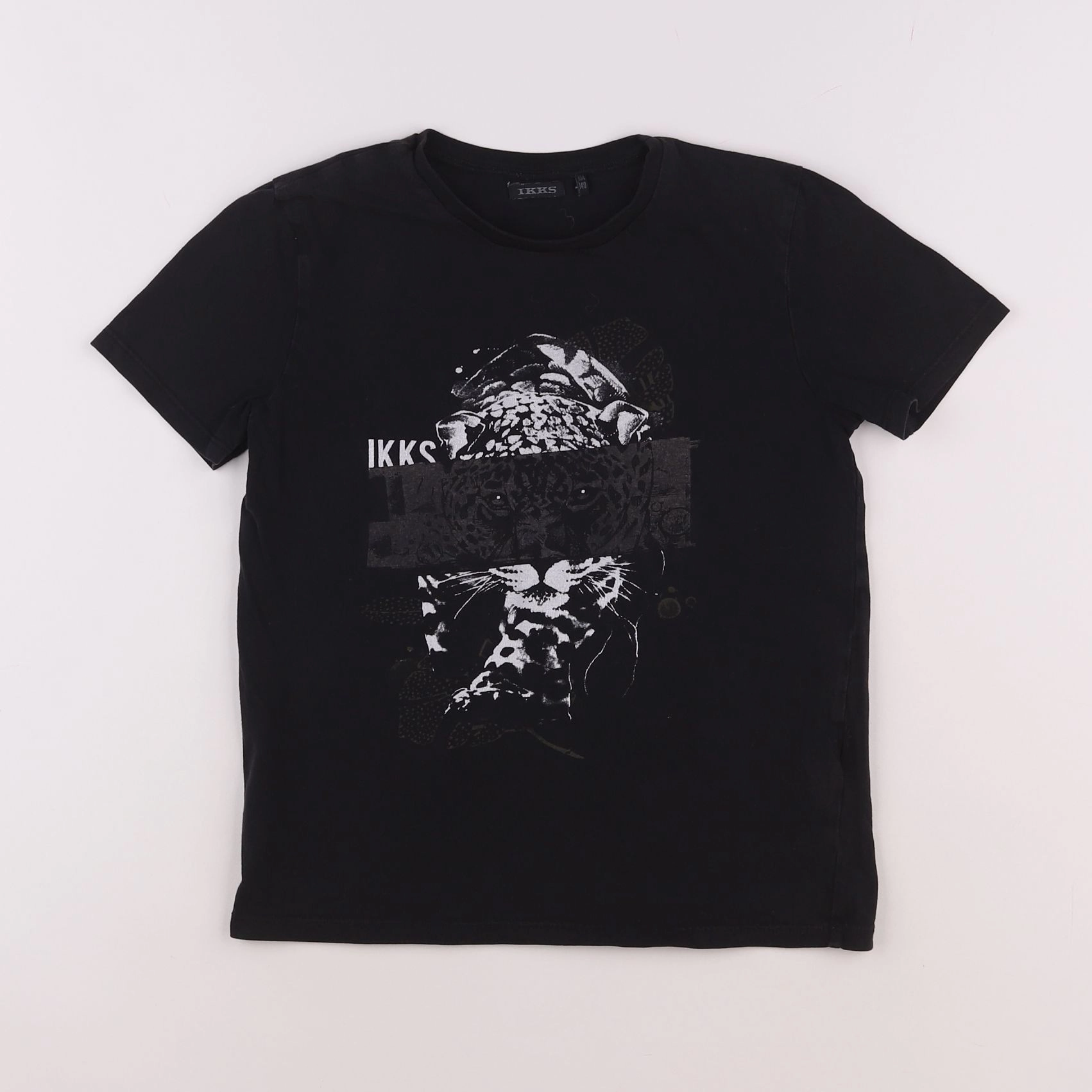 IKKS - tee-shirt noir - 10 ans