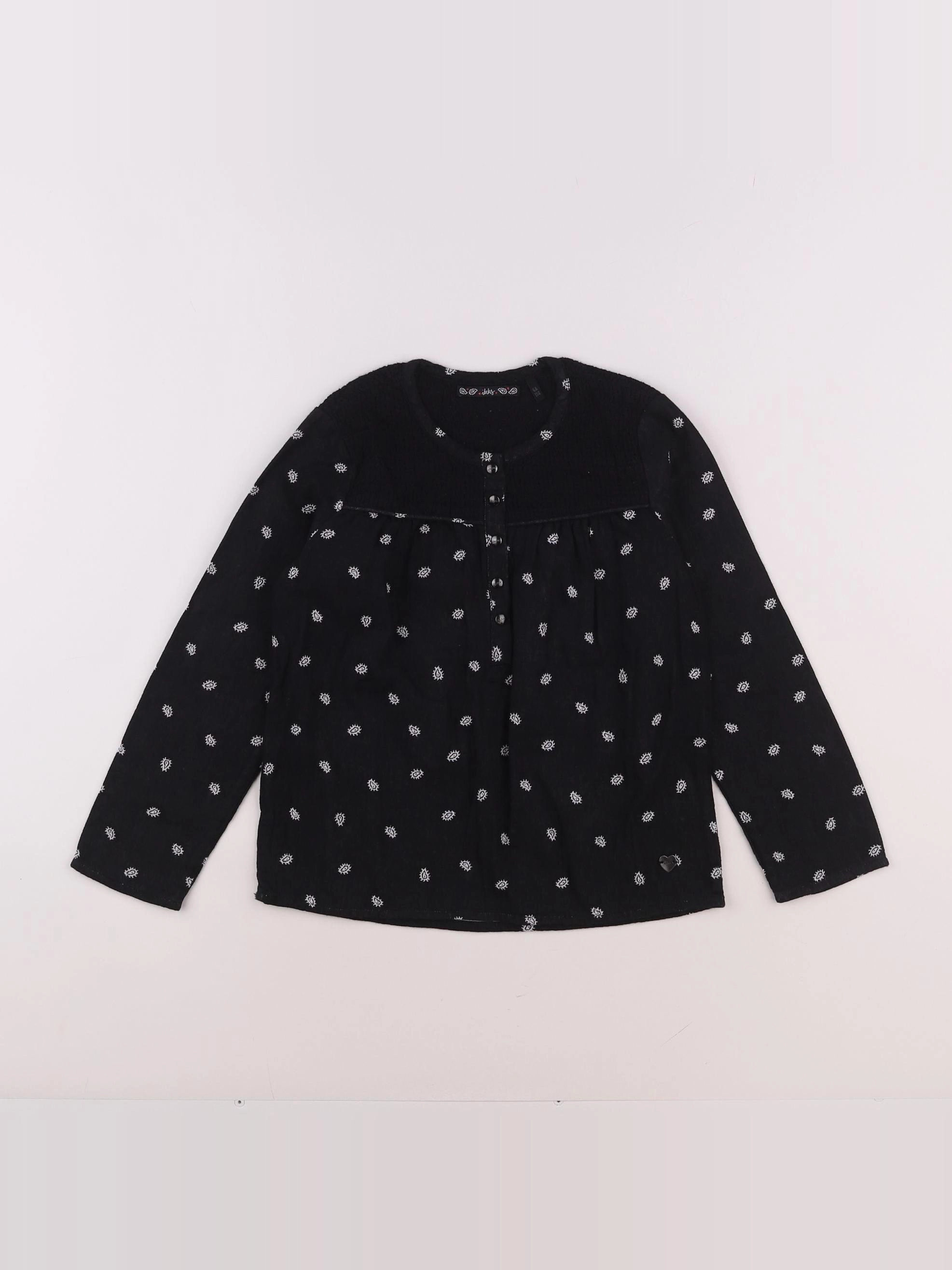 IKKS - blouse noir - 6 ans