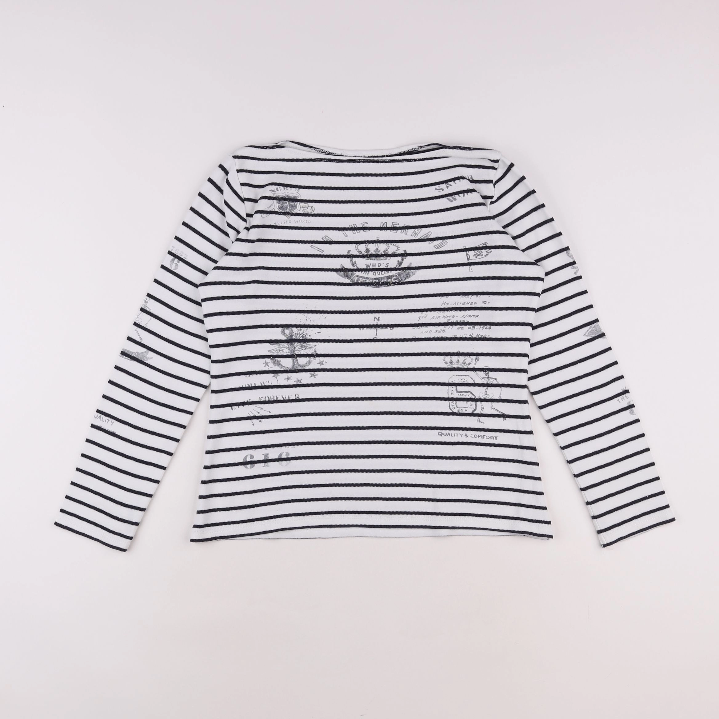 IKKS - tee-shirt blanc - 12 ans