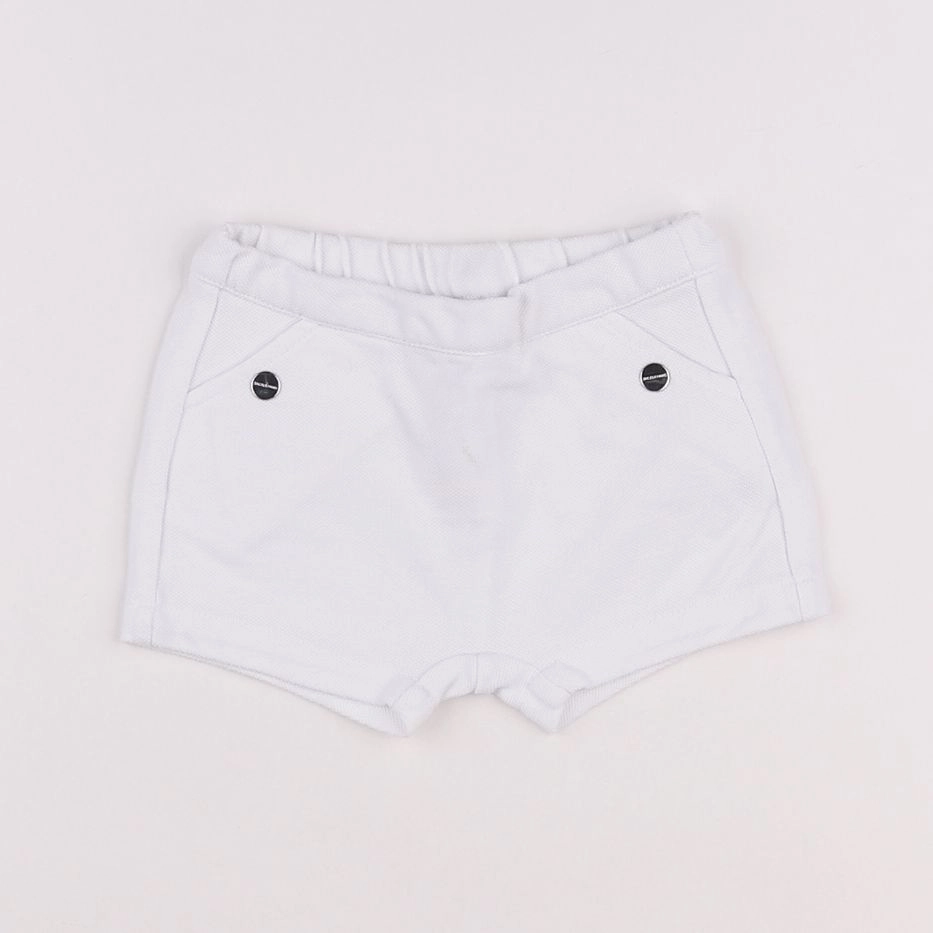 Jacadi - short blanc - 3 mois