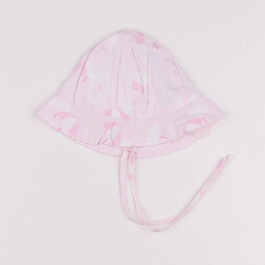 Jacadi - chapeau rose - 1 mois