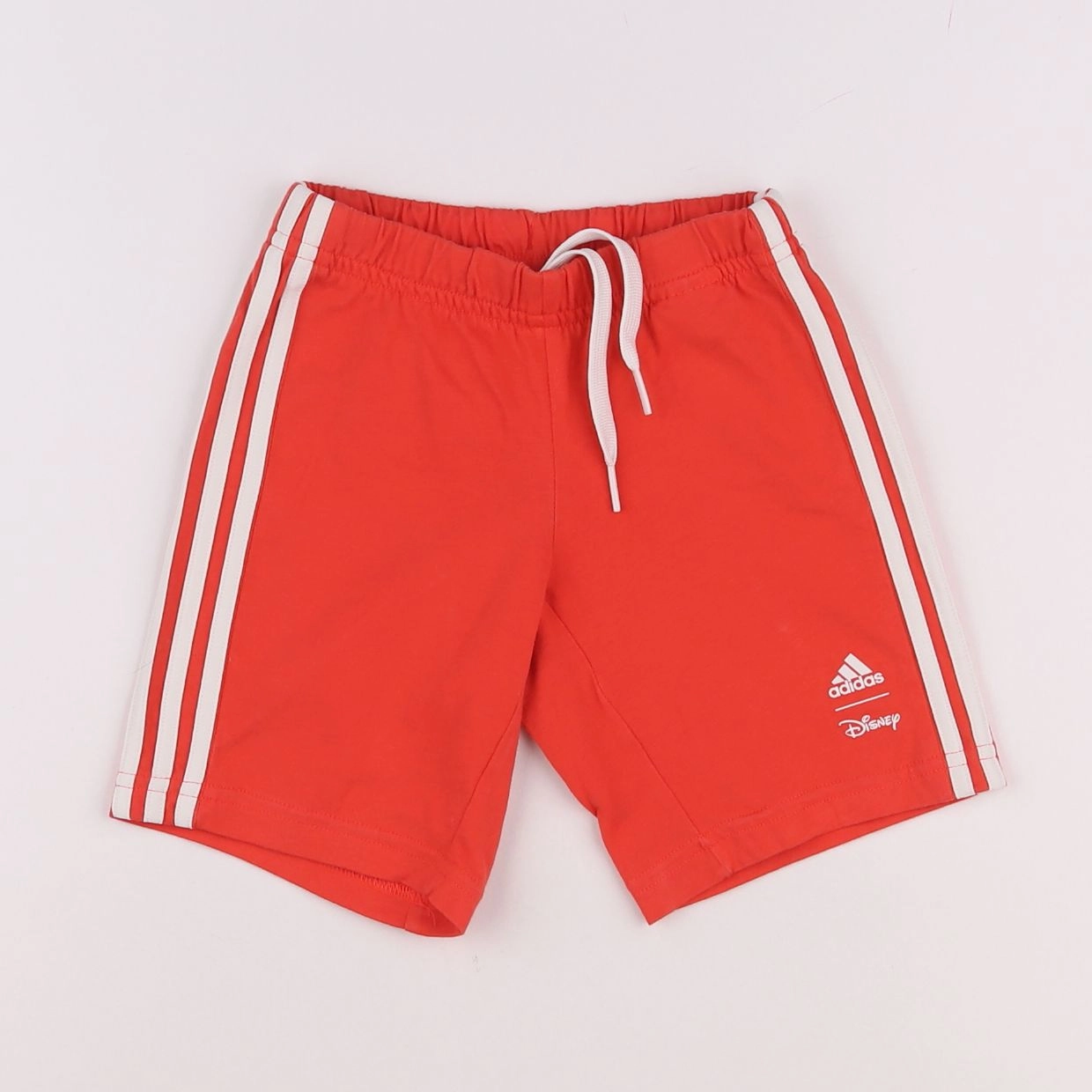 Adidas - short rouge - 3/4 ans