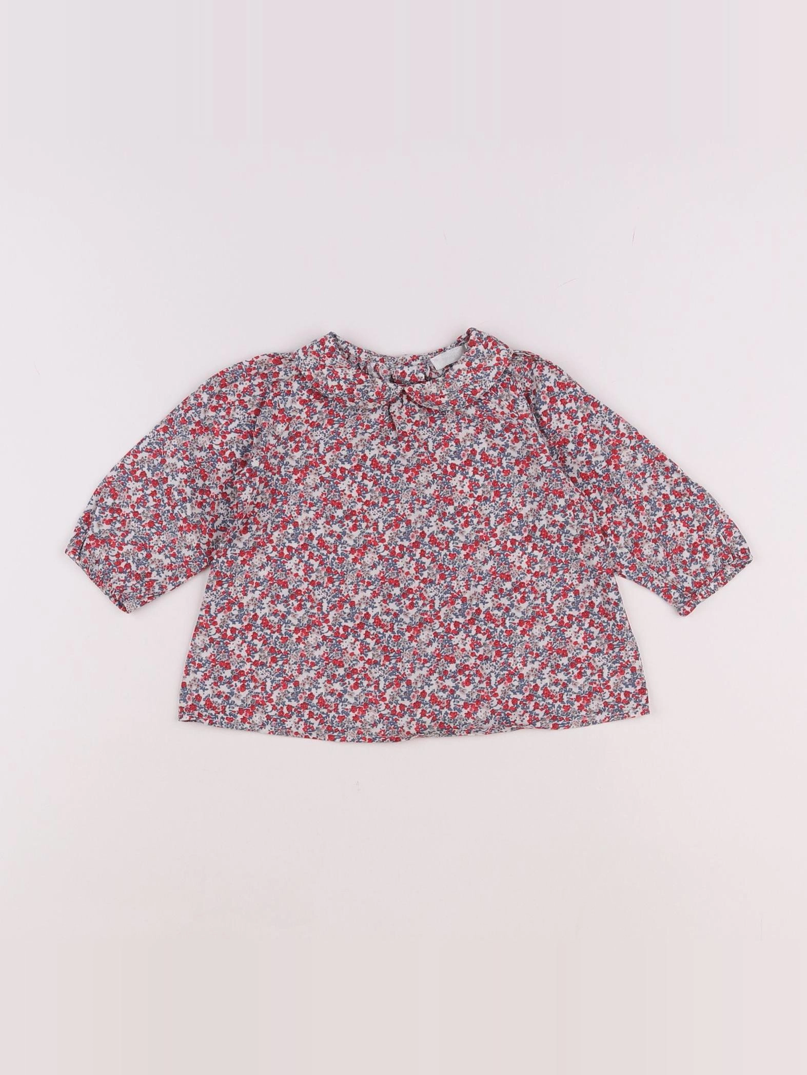 Boutchou - blouse multicolore - 9 mois