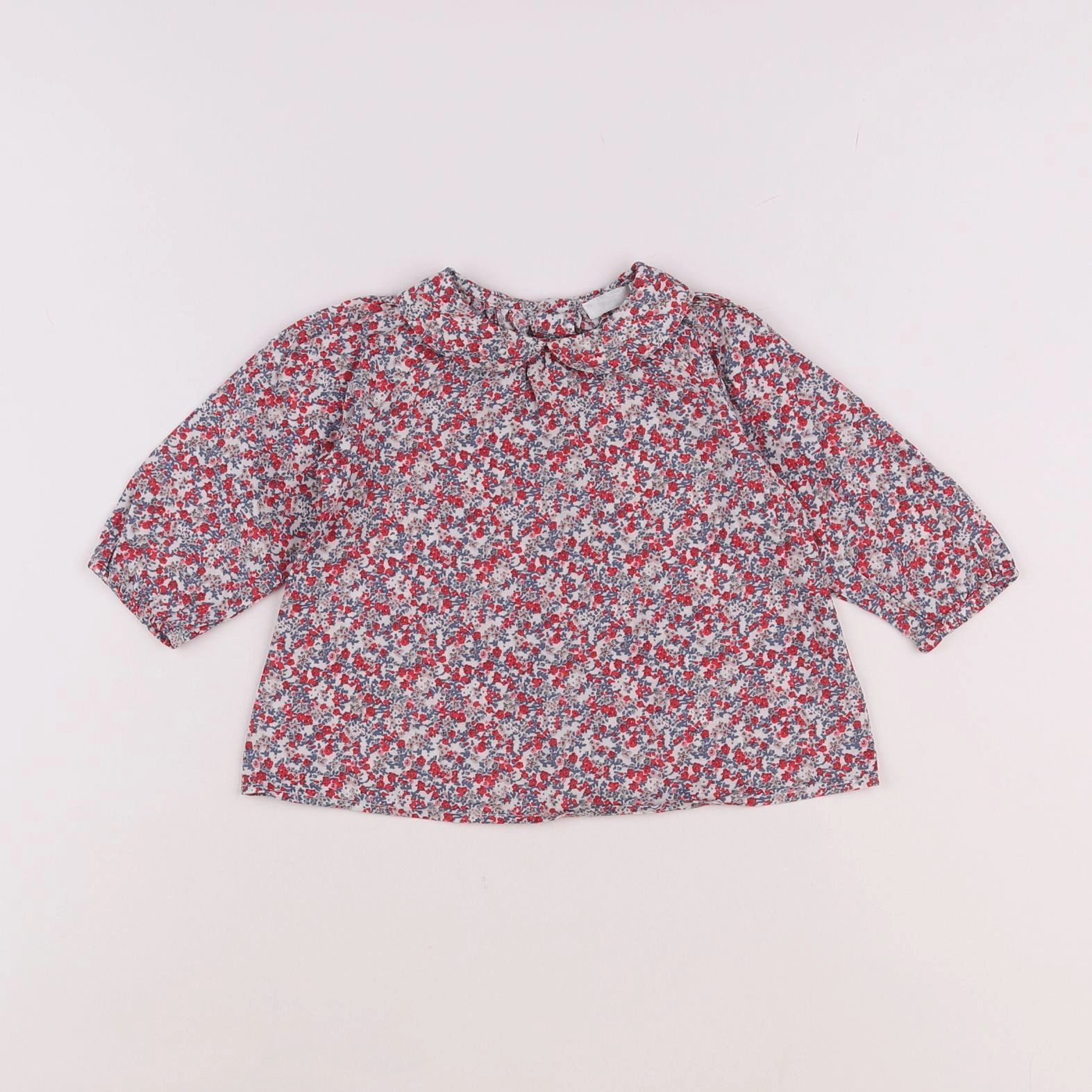 Boutchou - blouse multicolore - 9 mois