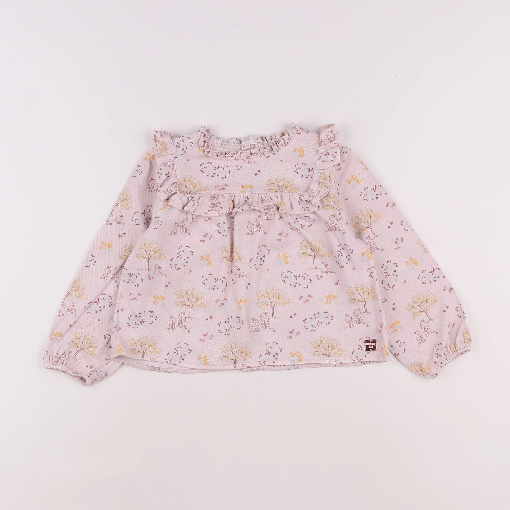 Carrément Beau - blouse rose - 3 ans