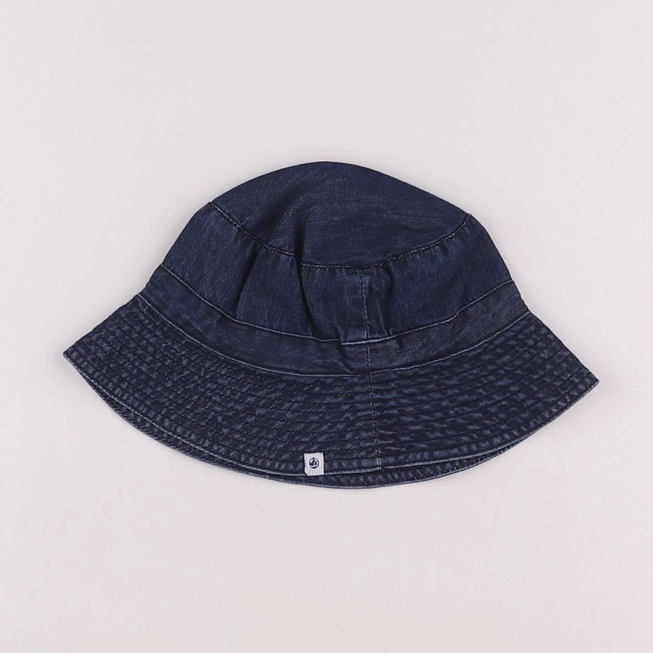 Petit Bateau - chapeau bleu - 12/18 mois