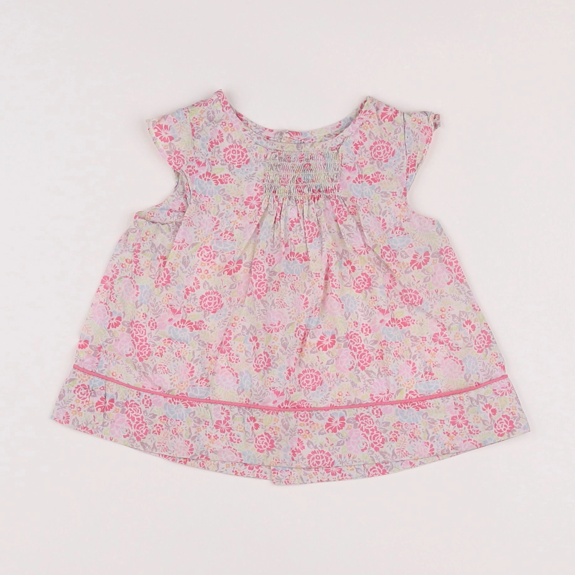 Jacadi - blouse rose - 12 mois